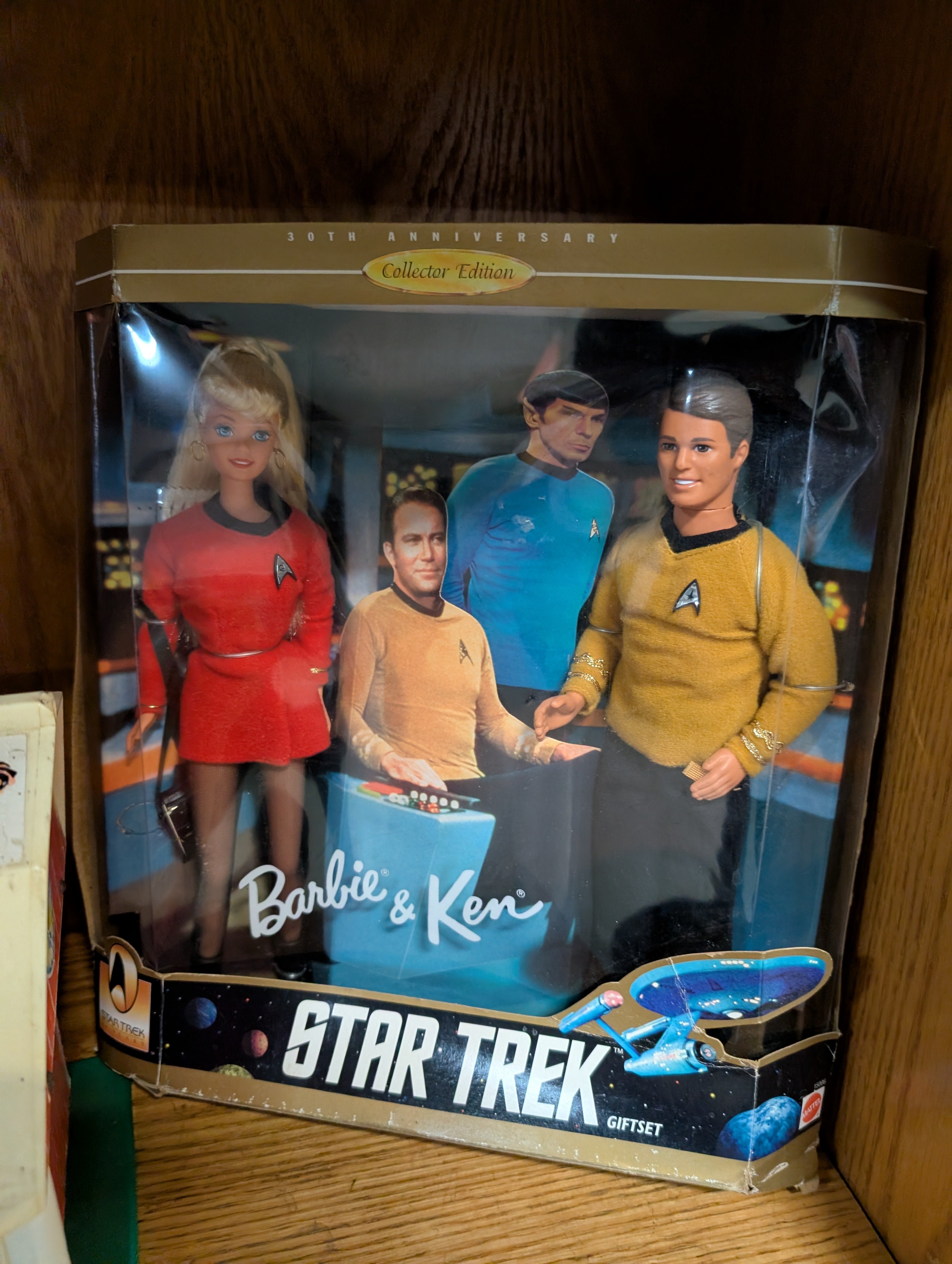 Star Trek Barbie And Ken 30th Anniversary Collector Edition Gift Set Dolls Boxed