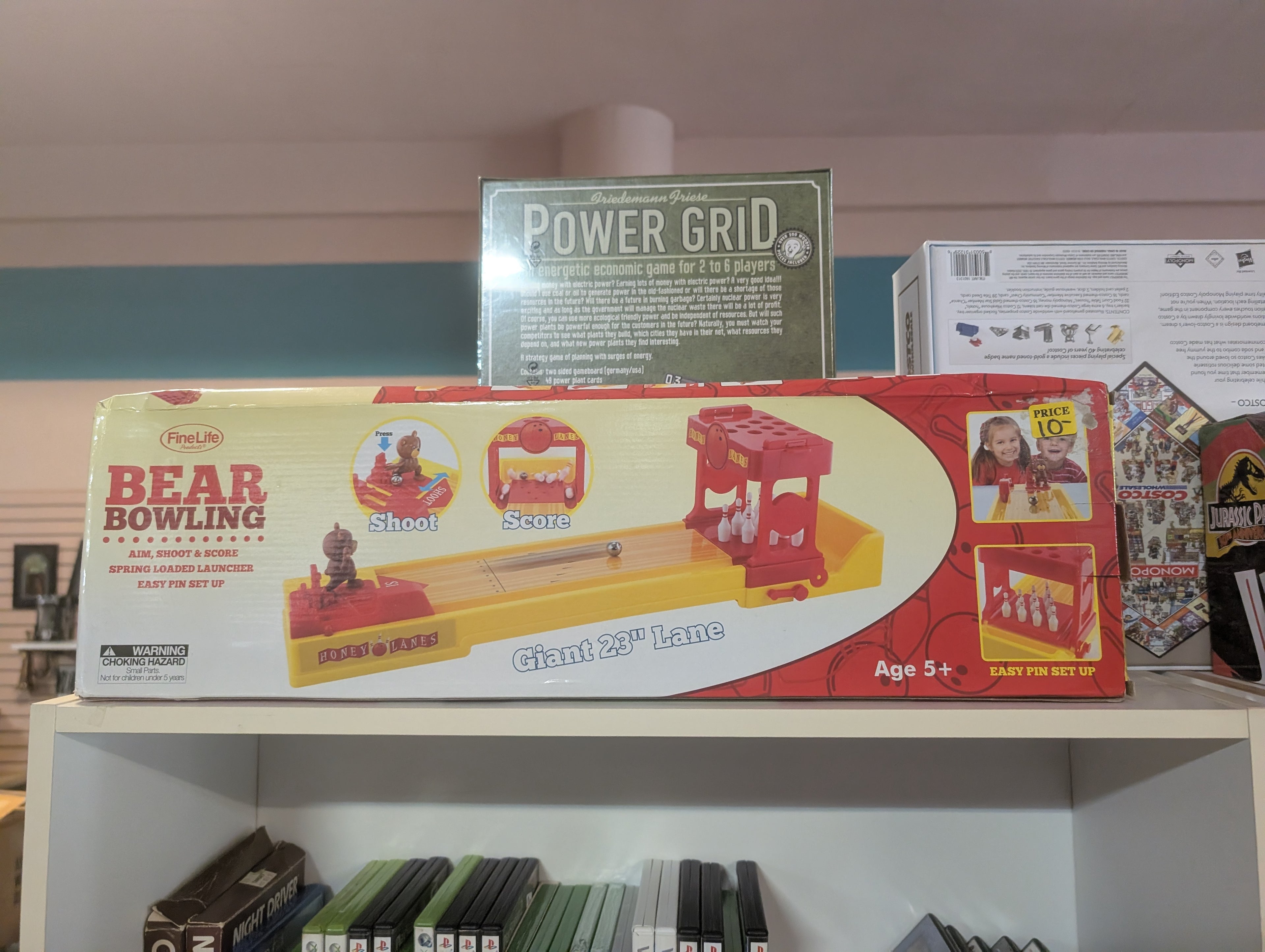 FineLife Bear Bowling Giant 23 Inch Lane Tabletop Game New In Box