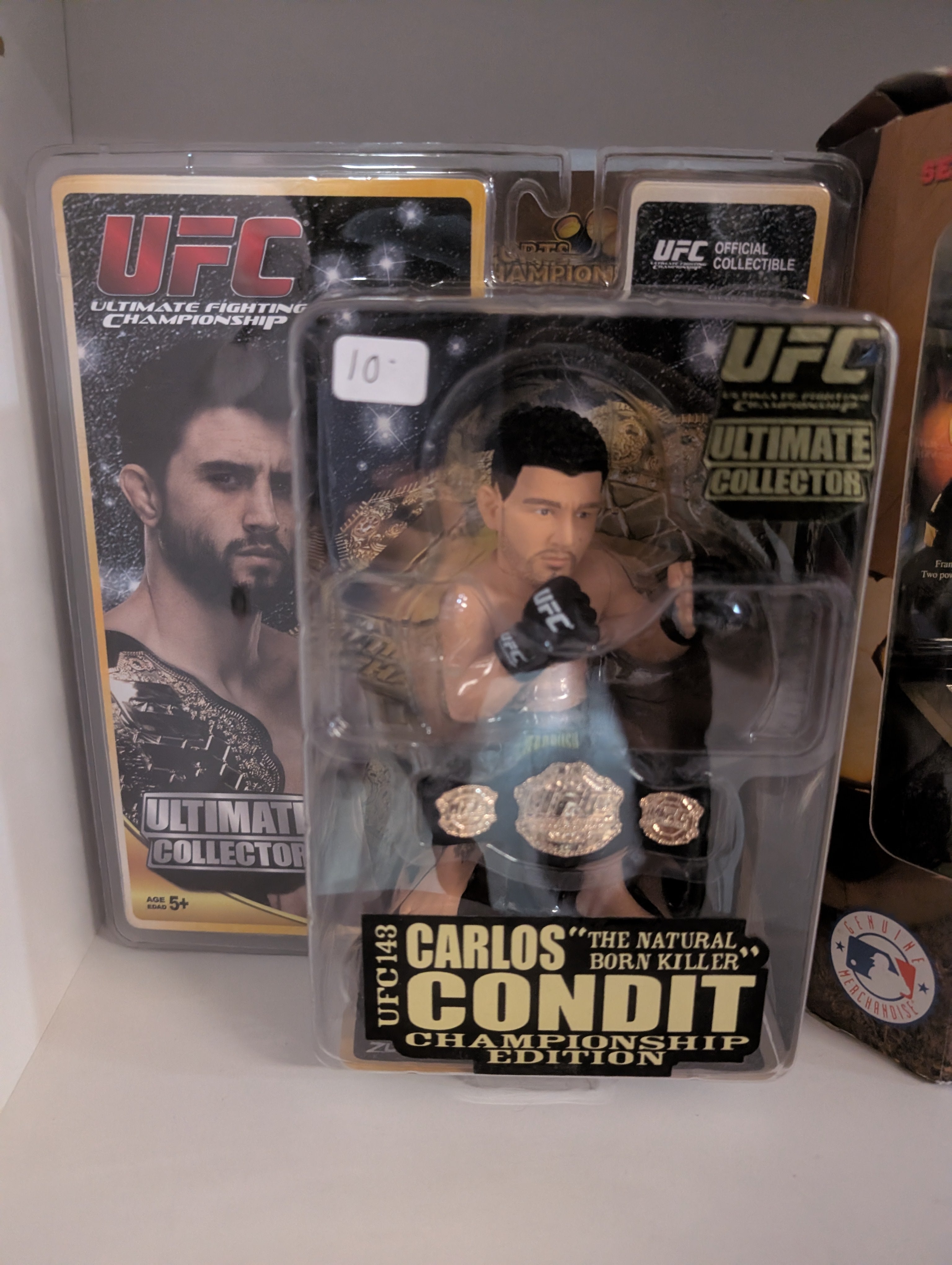 UFC Carlos Condit Championship Edition Action Figure Collector New In Box MMA