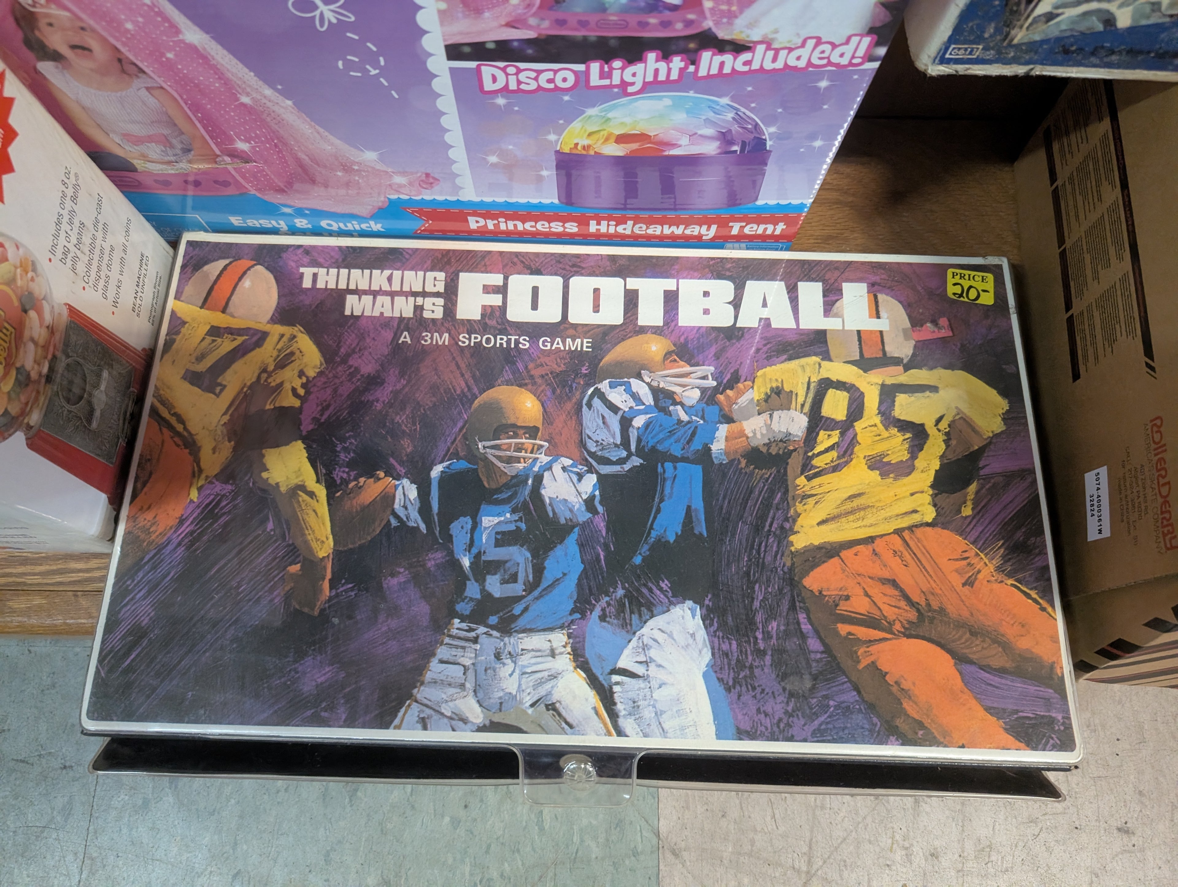 Vintage 3M Thinking Man’s Football Board Game Boxed Sports Strategy Game