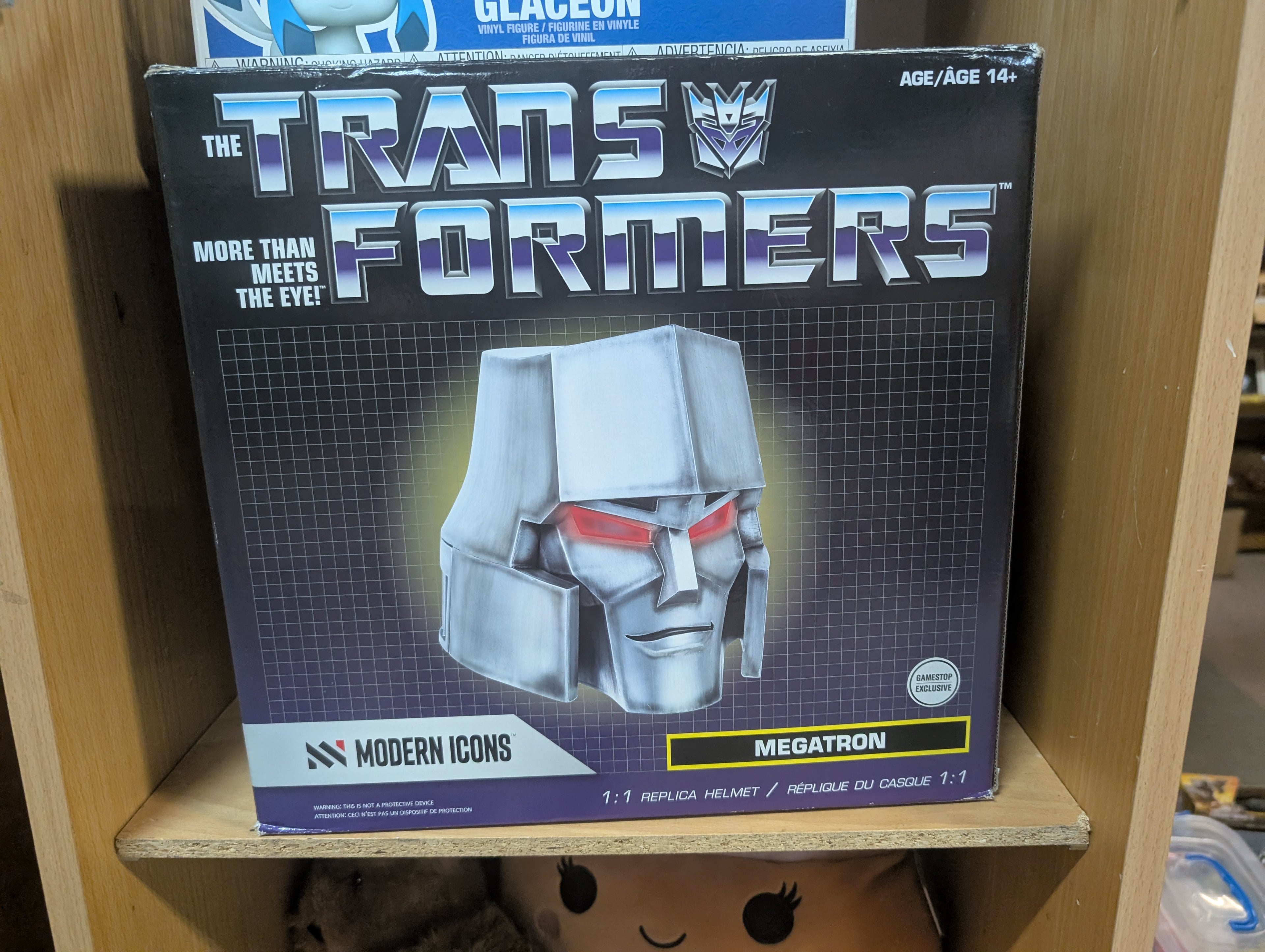 Vintage Transformers Modern Icons Megatron 11 Replica Helmet Collectible Display