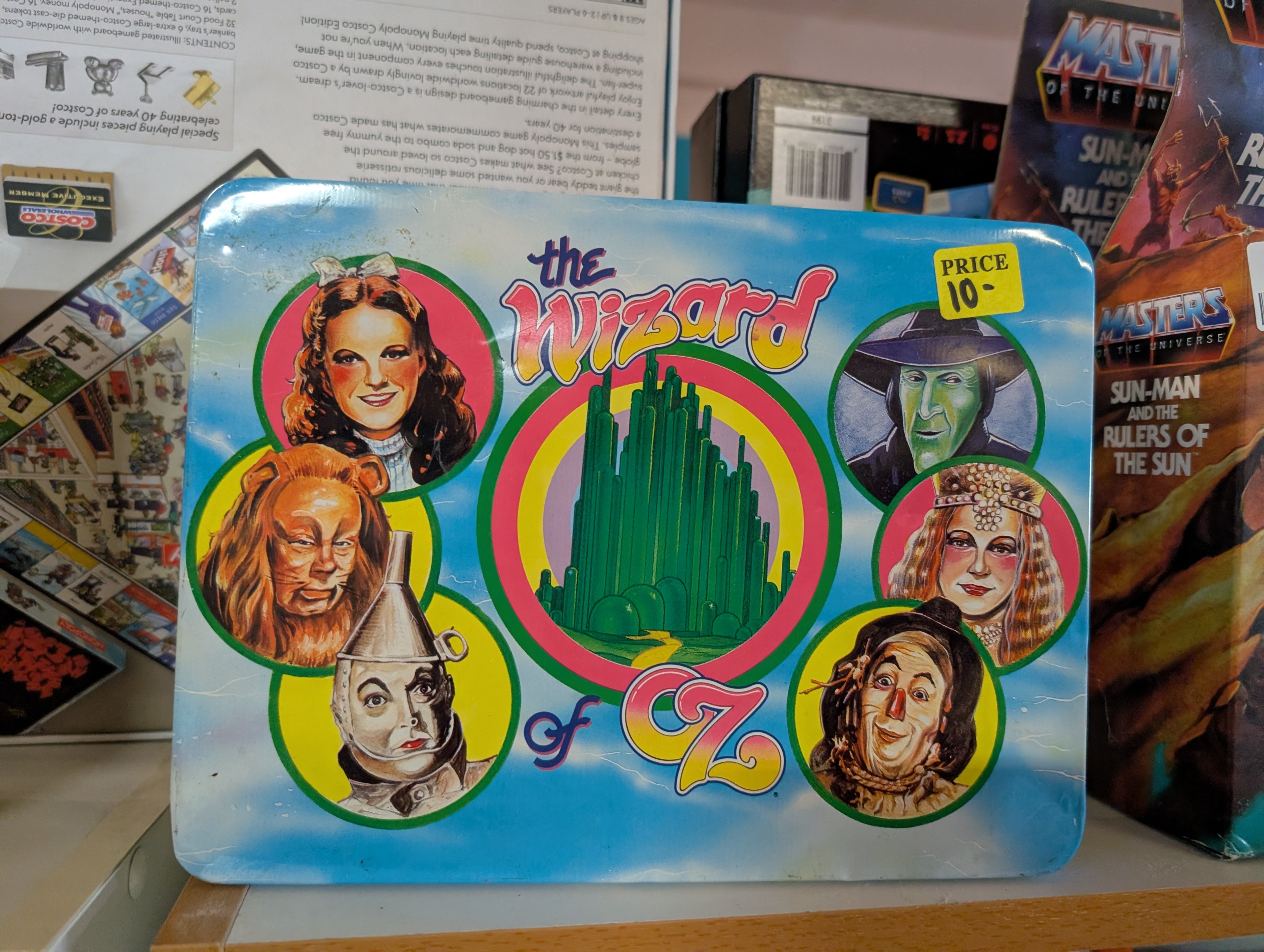 Vintage 1989 Wizard of Oz Storage Tin Container