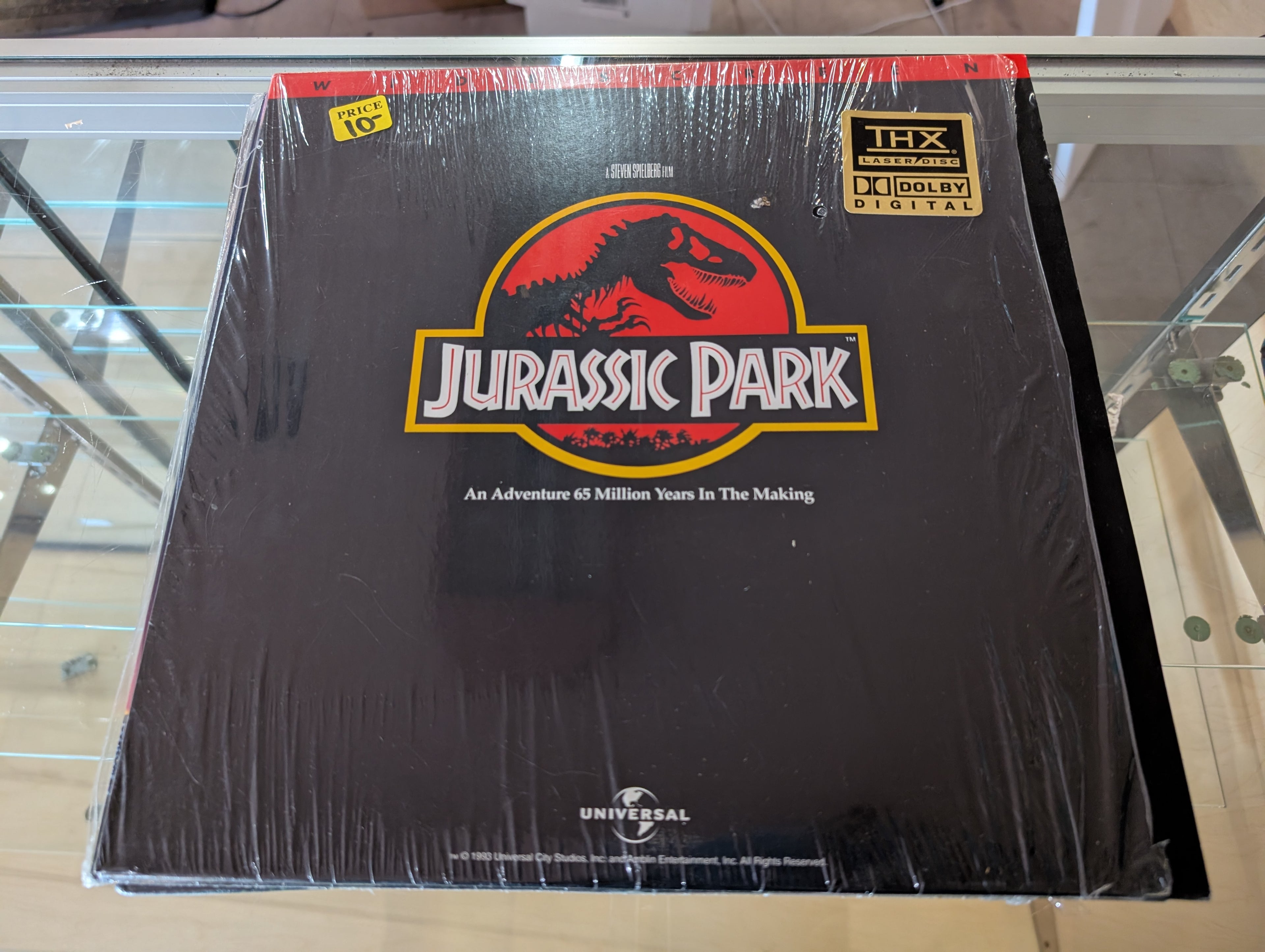 Jurassic Park LaserDisc Widescreen THX Dolby Digital Movie Collectible Edition