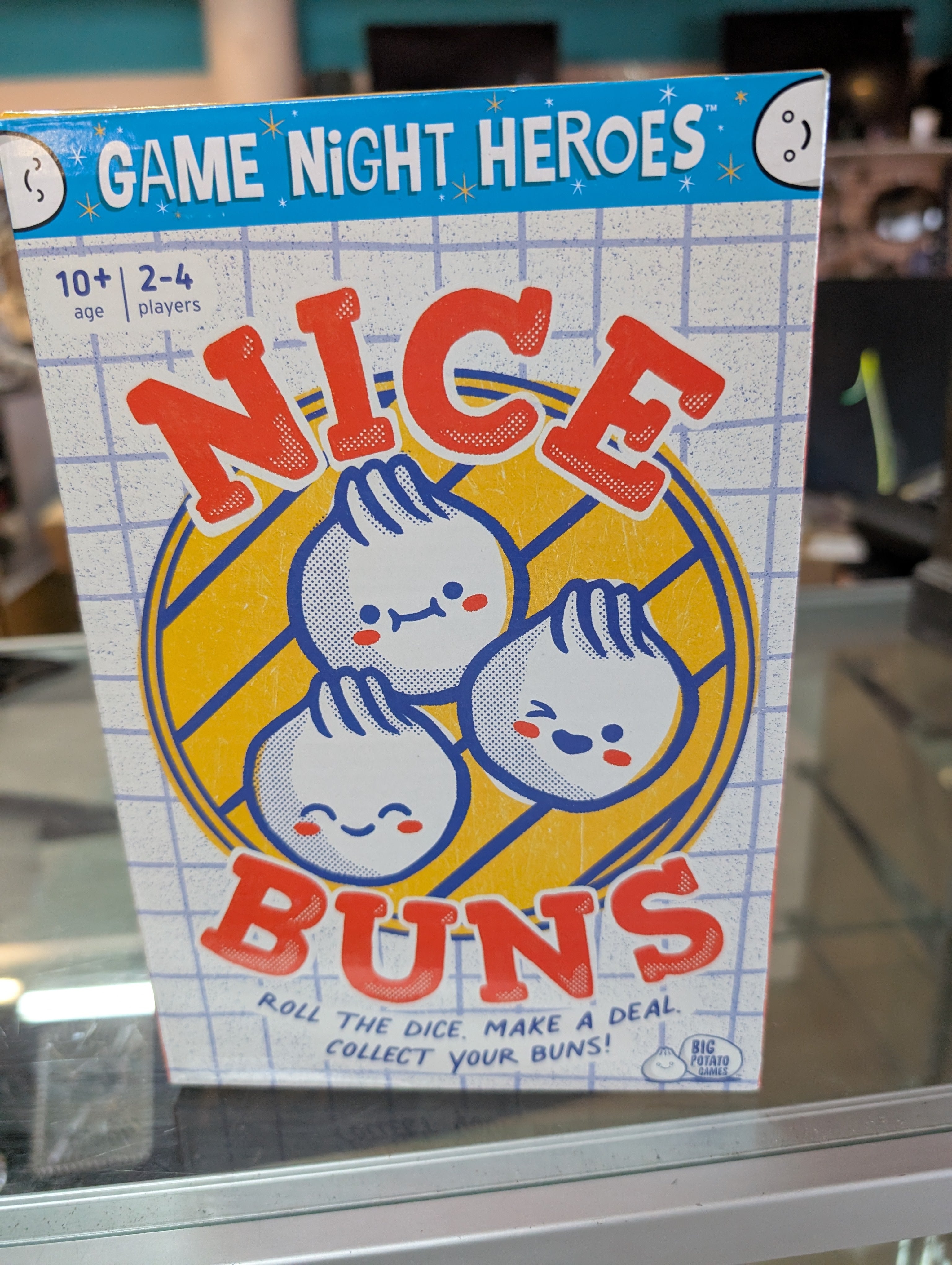 Nice Buns Dice Card Game Night Heroes Family Party Board Game Ages 10 Plus Fun