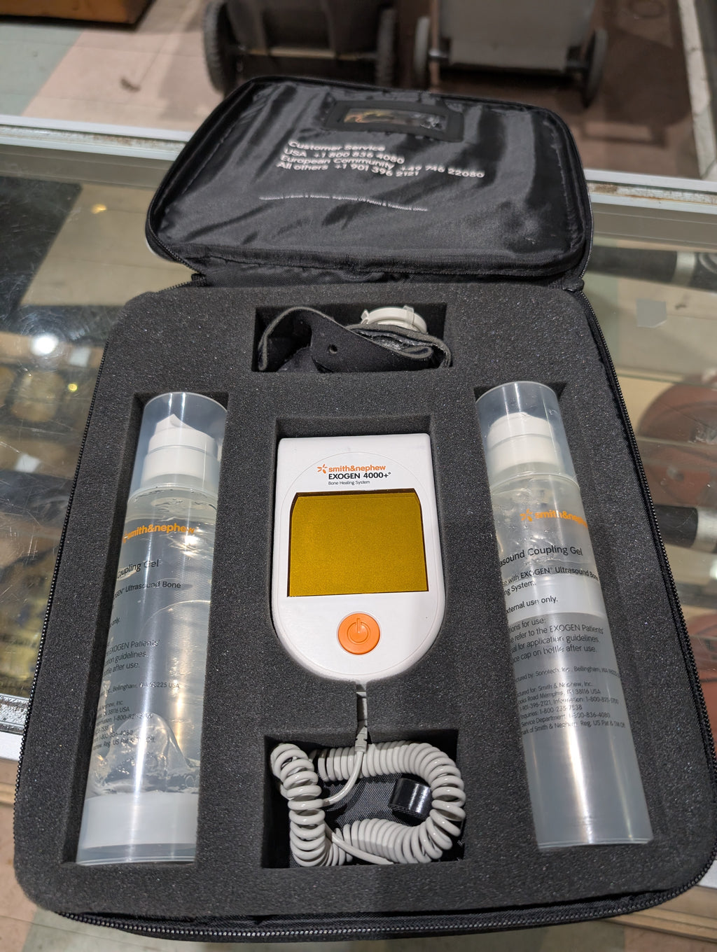 Smith Nephew Exogen 4000 Plus Ultrasound Bone Healing System Medical Device Kit