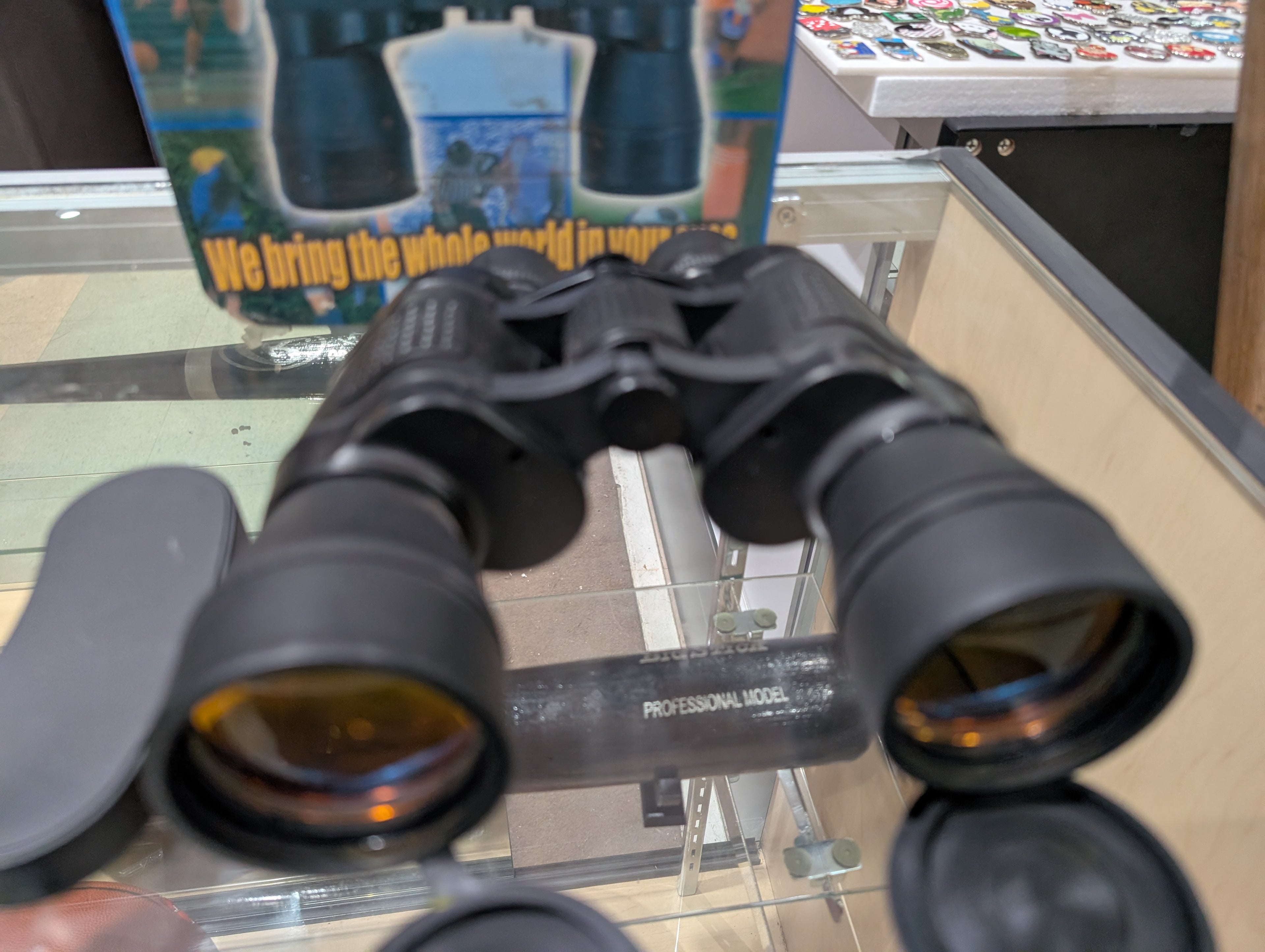 Vintage 20x50 Professional Binoculars With Case Box Outdoor Viewing Optics Gear