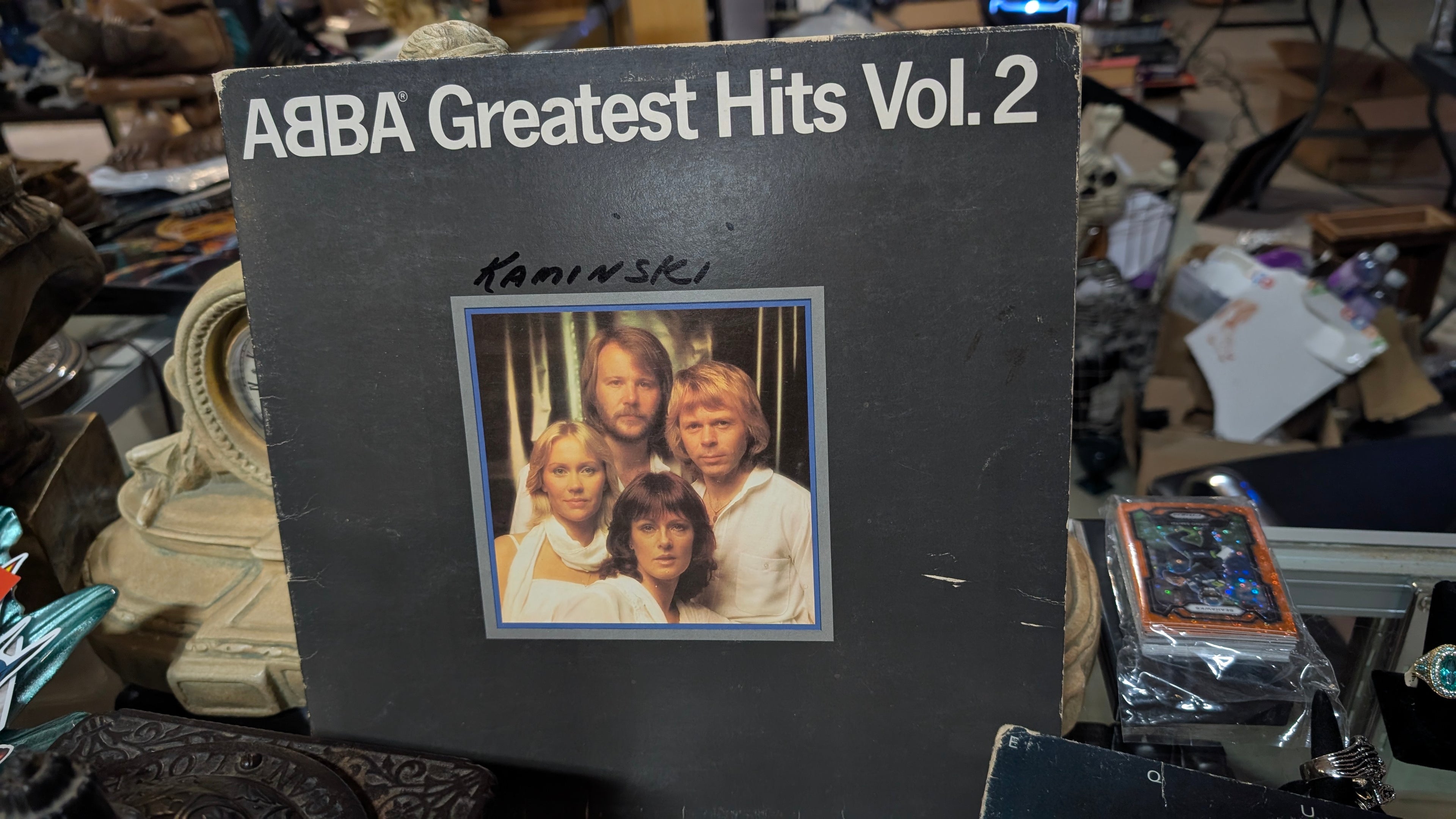 Vintage ABBA Greatest Hits Volume Two Vinyl Record LP Collectible Music Album