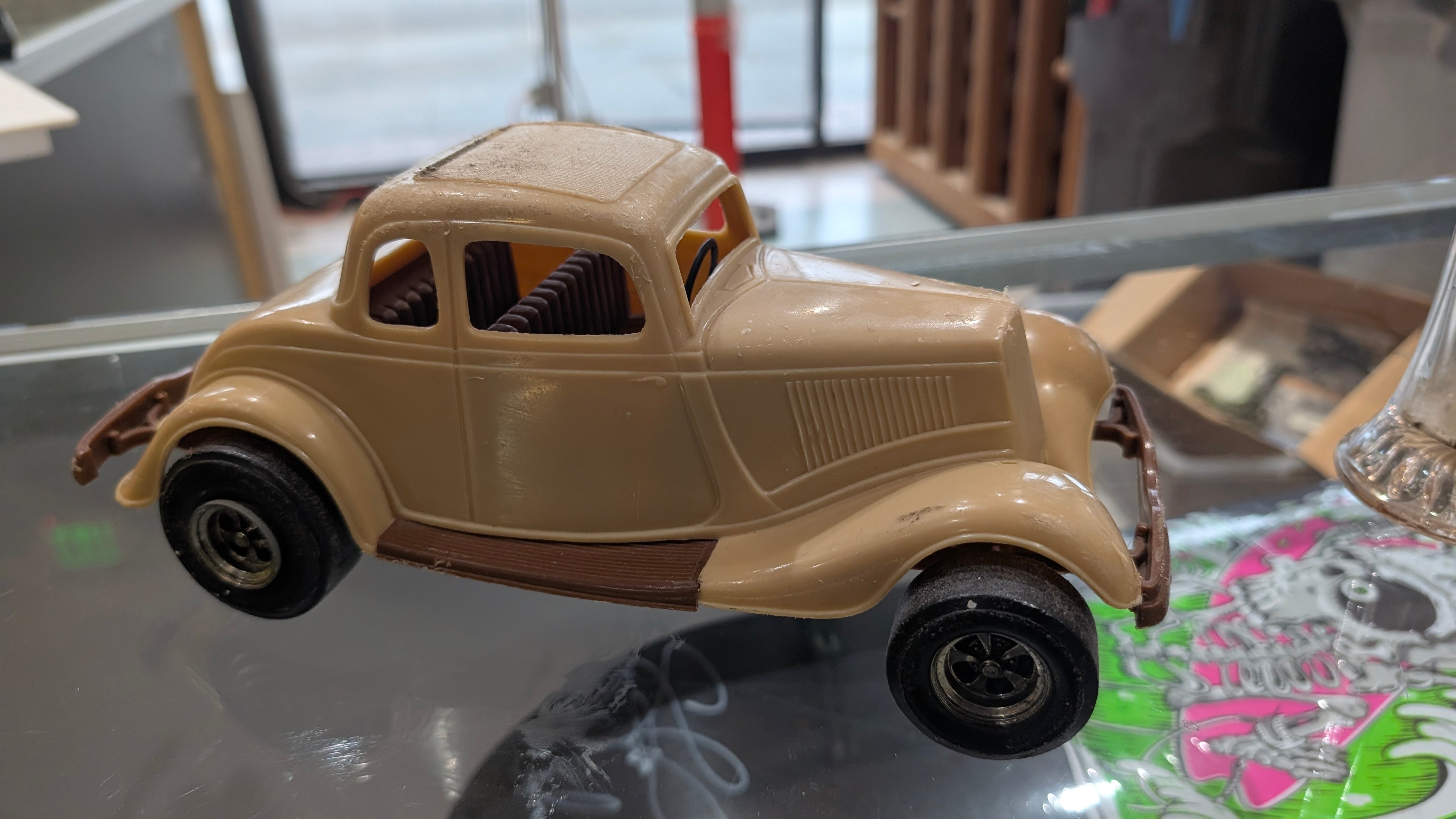 Vintage Durant Plastics 1934 Ford Victoria Plastic Toy Car Made USA Collectible