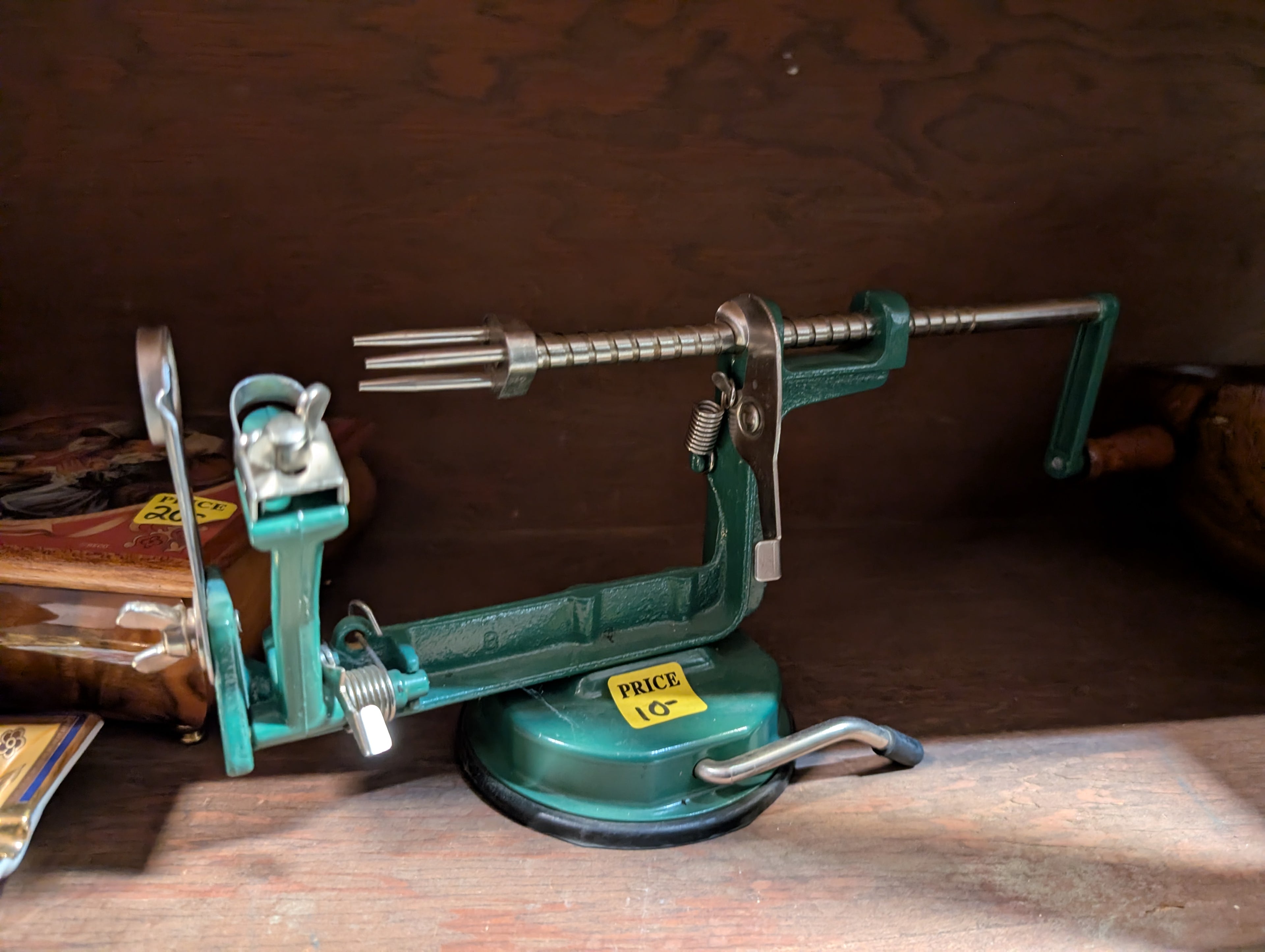 Cast Metal Apple Peeler Corer Slicer With Clamp Base Manual Kitchen Tool
