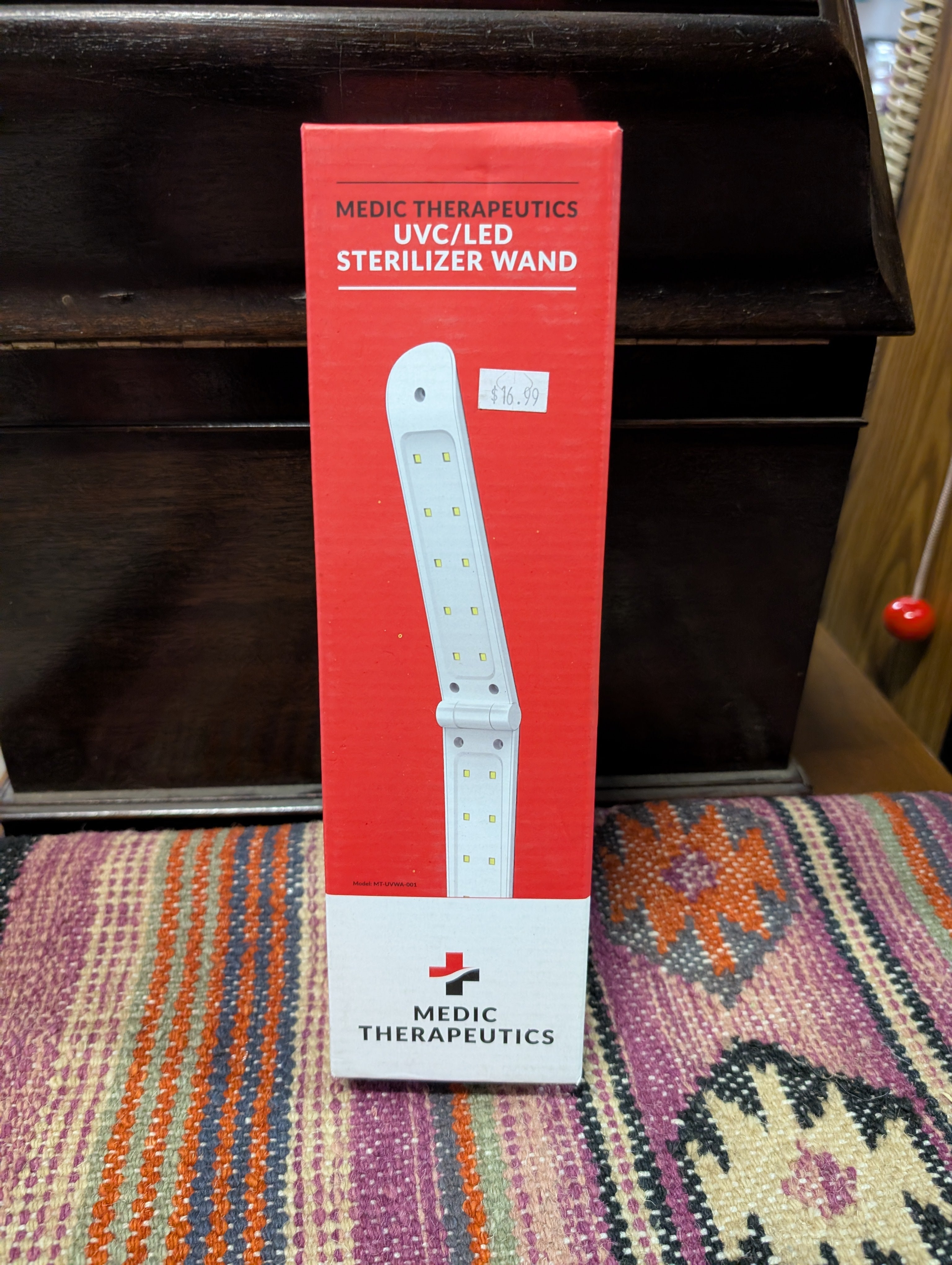 Medic Therapeutics UVC LED Sterilizer Wand Portable Sanitizing Device Personal