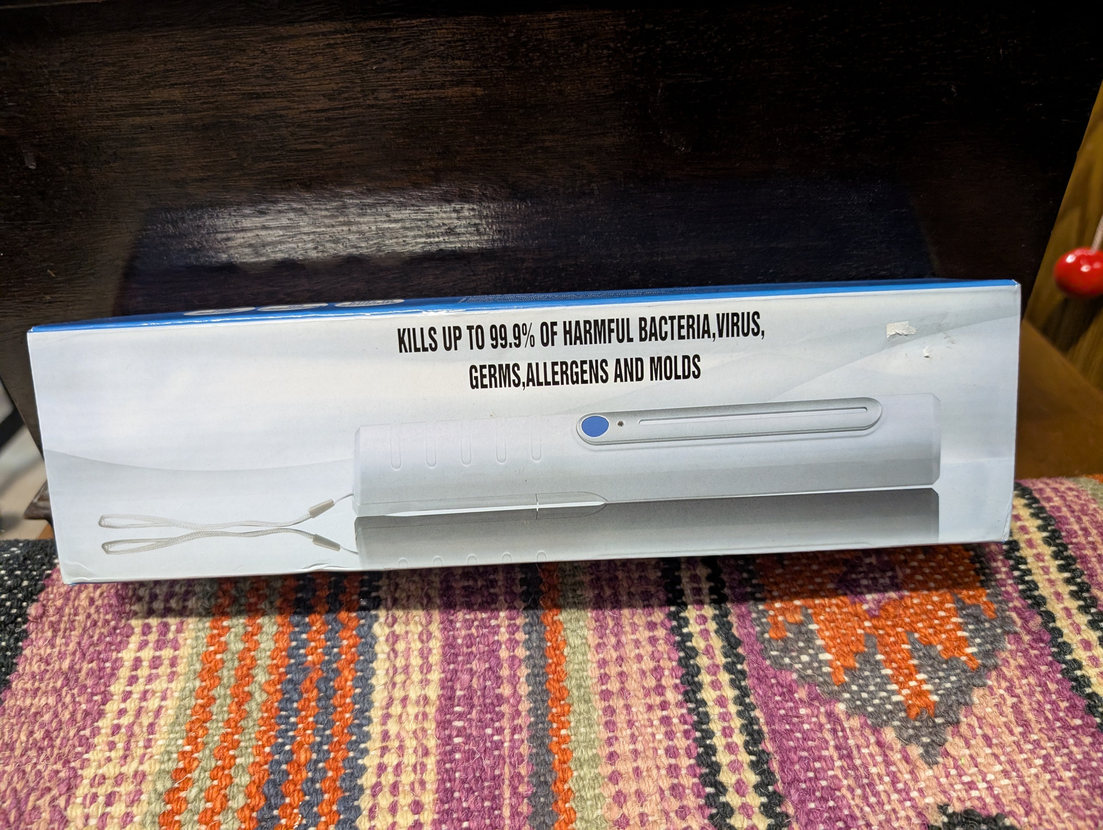 UV Light Sanitizer Wand Portable Germicidal Disinfection Tool Household Use