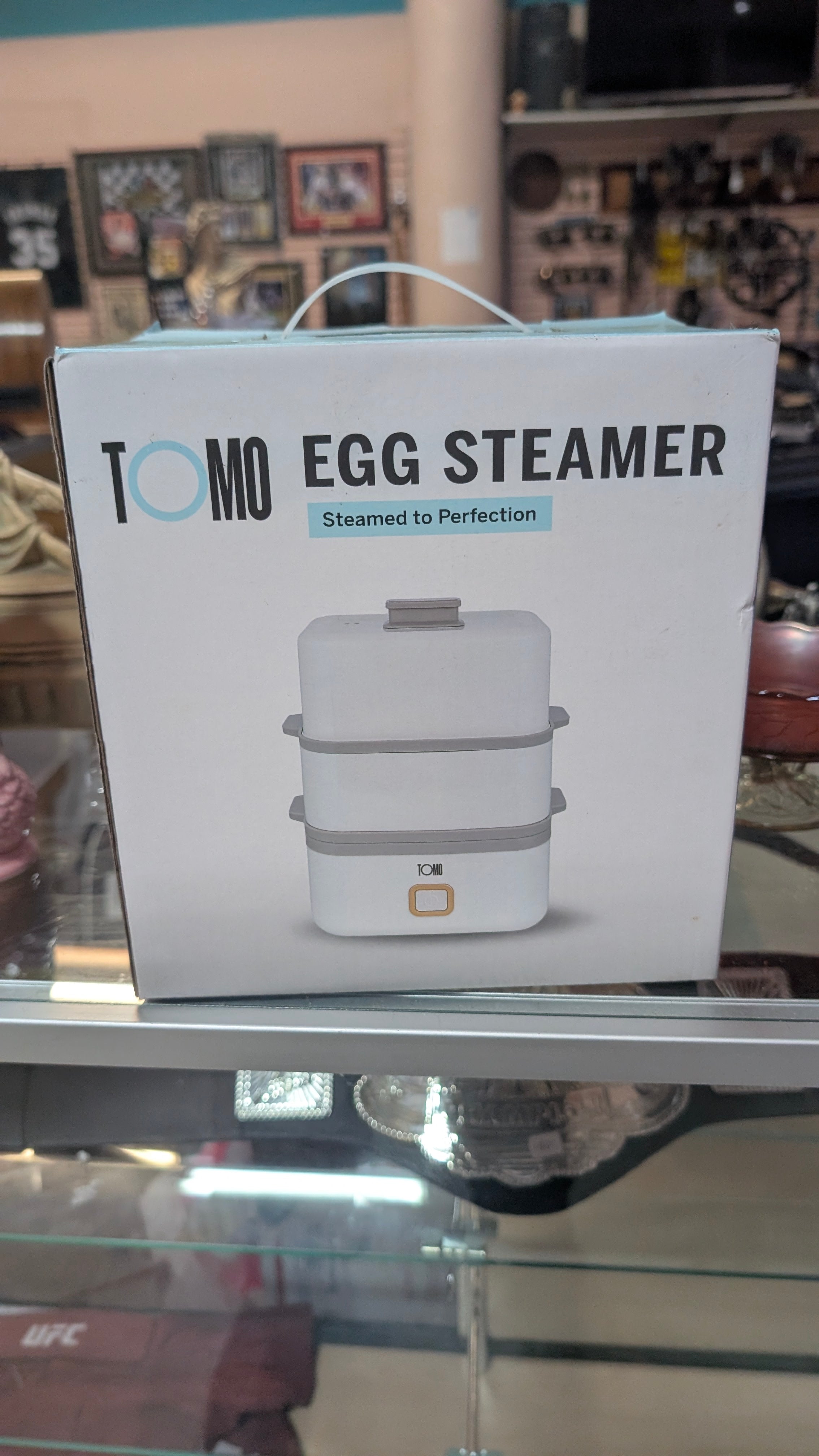 TOMO Egg Steamer Countertop Electric Steamed Egg Cooker Kitchen Appliance