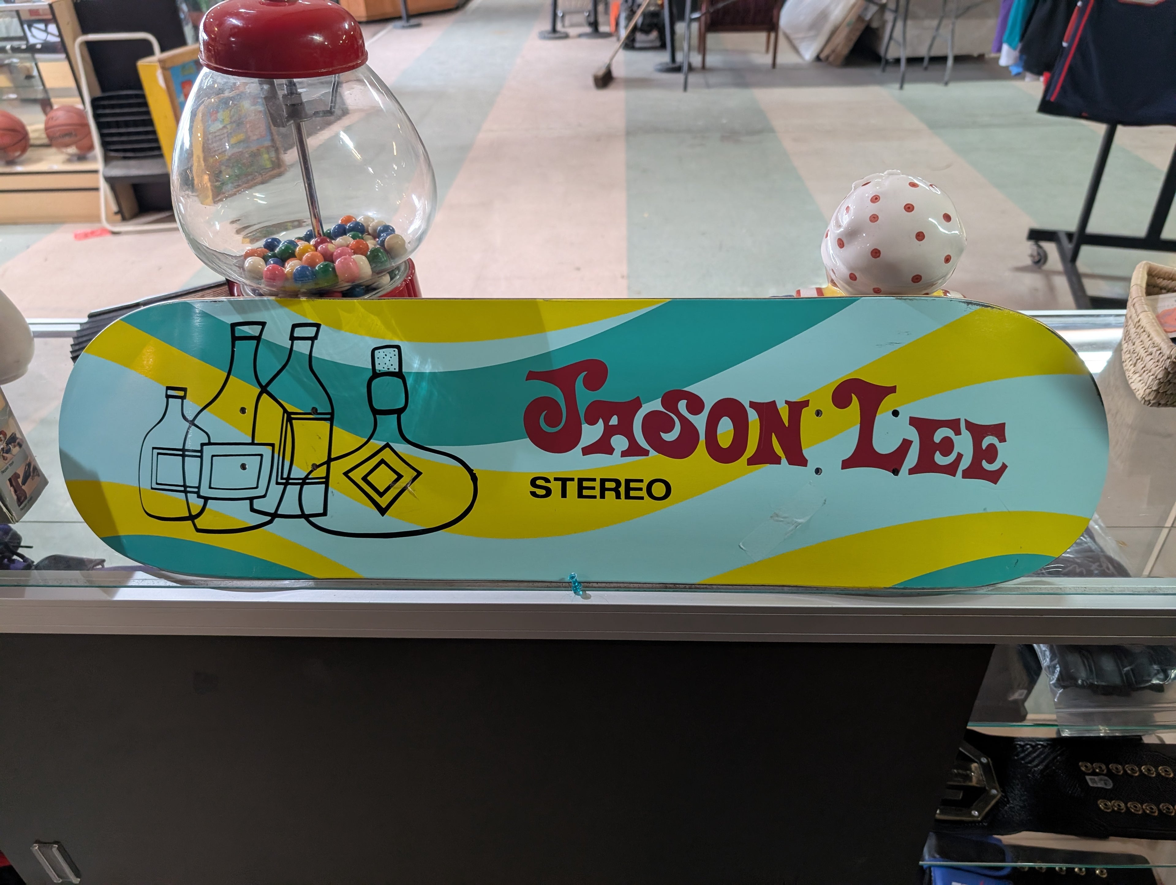 Stereo Sounds Jason Lee Pro Model Skateboard Deck 8.3 Inch Collectible Classic