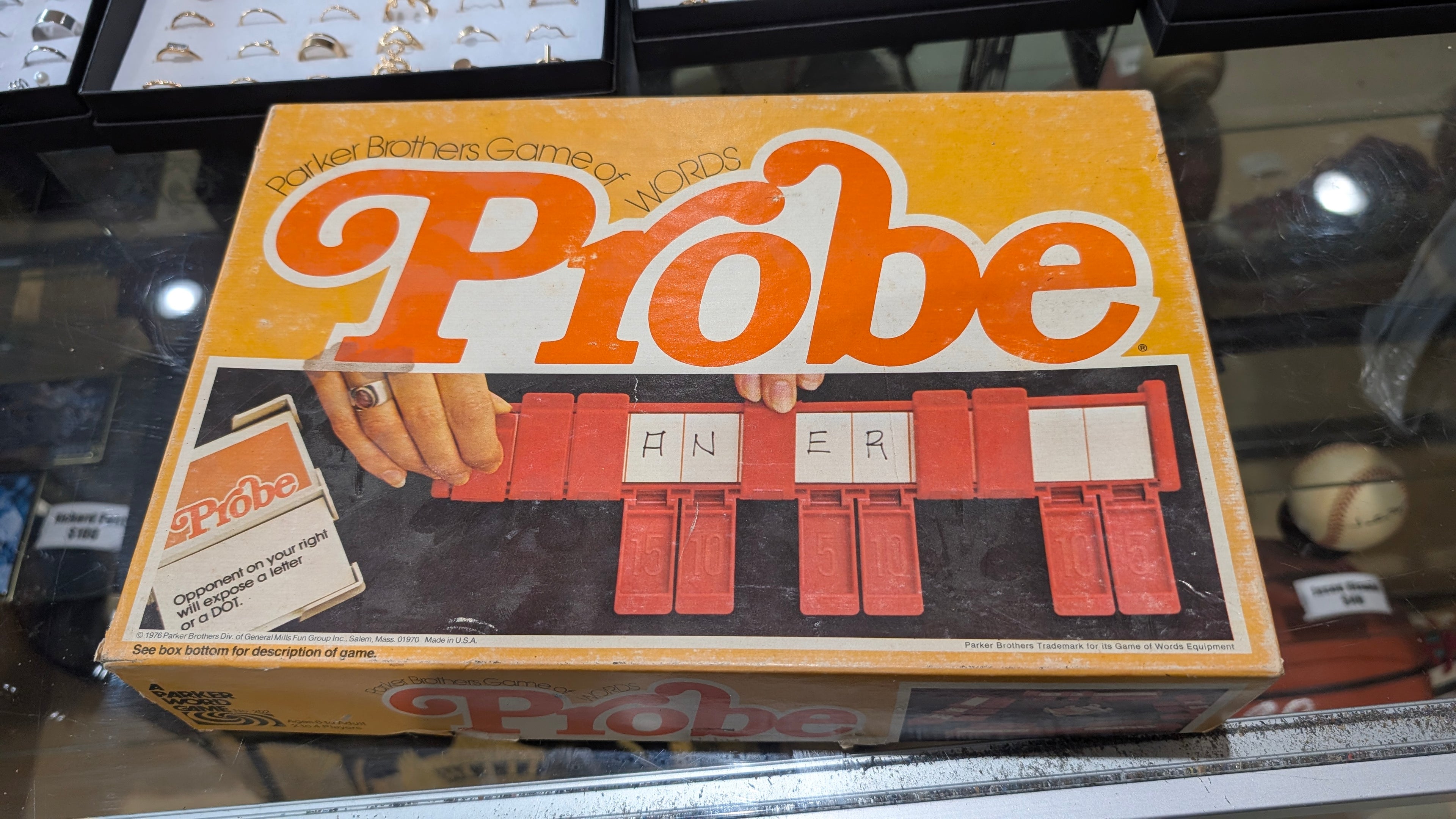 Vintage Parker Brothers Probe Board Game Complete Classic Word Strategy Boxed
