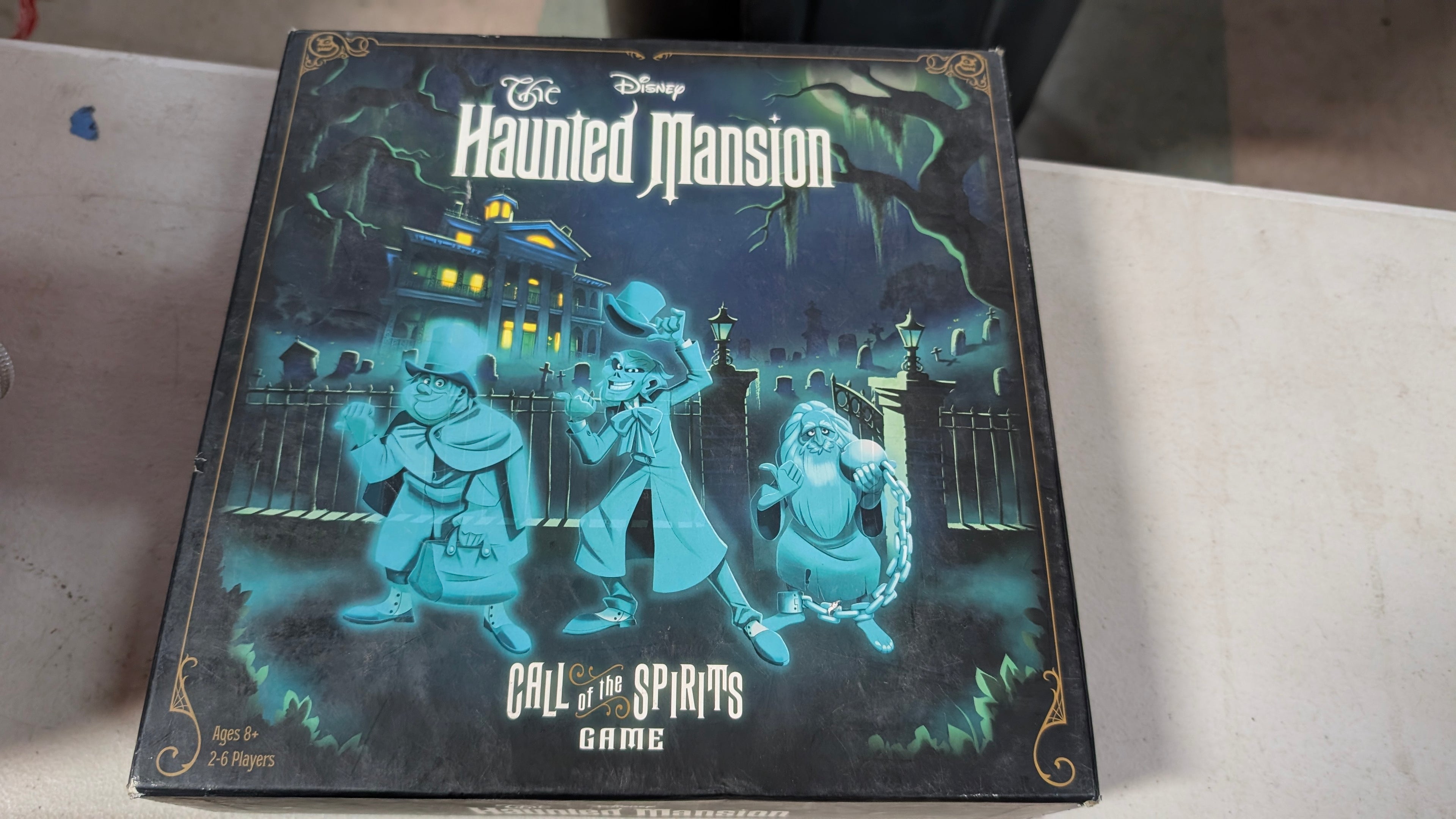 Vintage Disney Haunted Mansion Call Of The Spirits Board Game Collectible Boxed