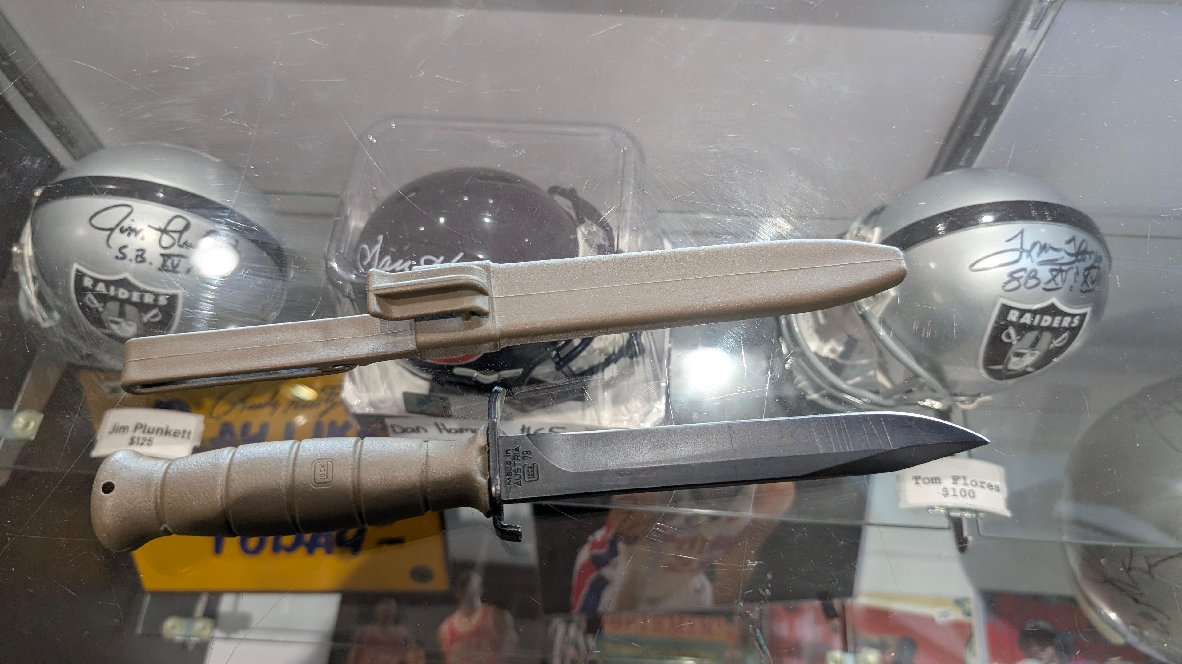 Vintage Glock 78 Austrian Field Knife With Polymer Handle And Sheath