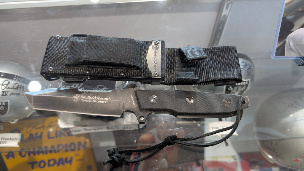 Smith & Wesson Homeland Security First Production Run Tactical Fixed Blade Knife
