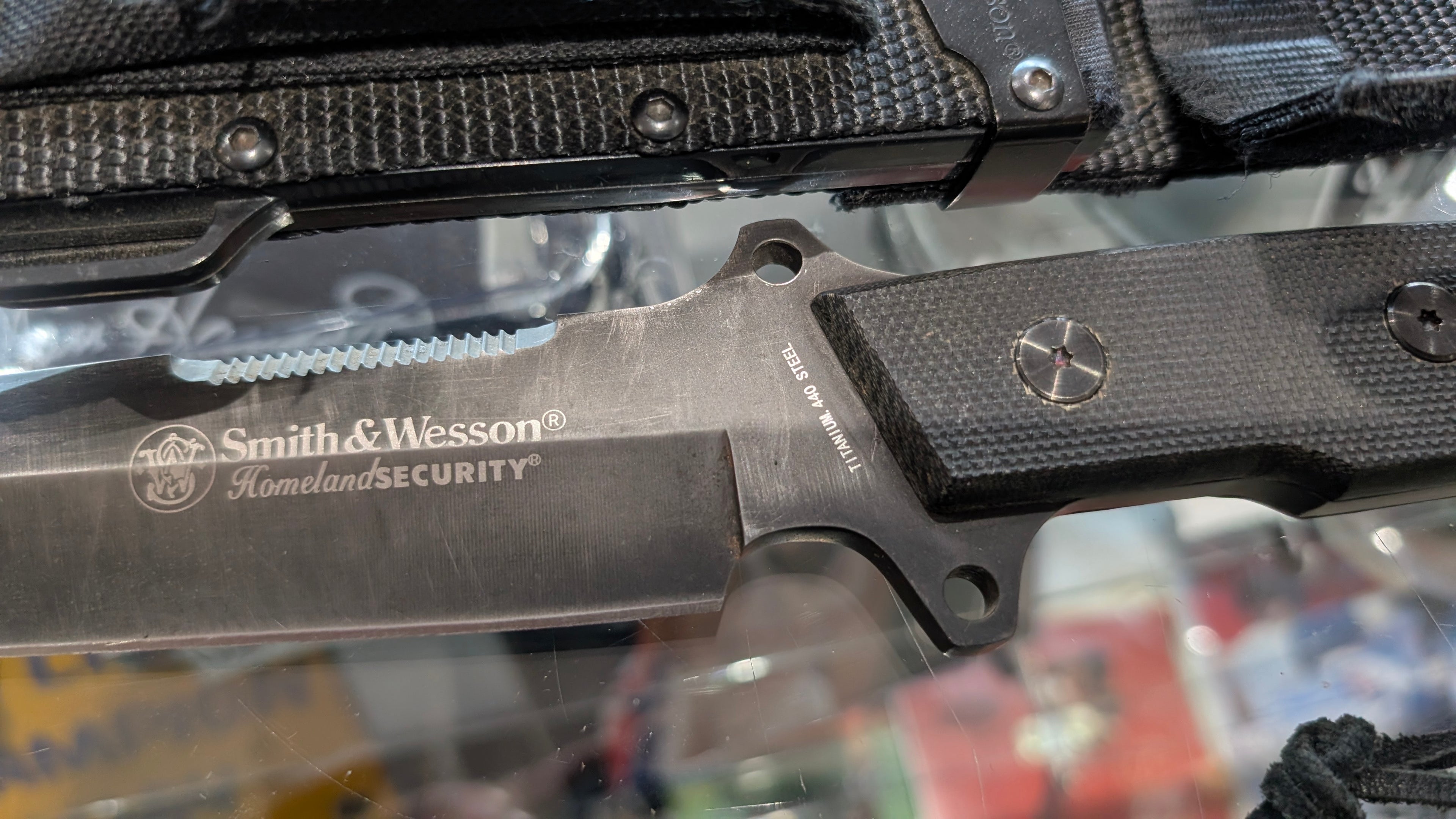 Smith & Wesson Homeland Security First Production Run Tactical Fixed Blade Knife