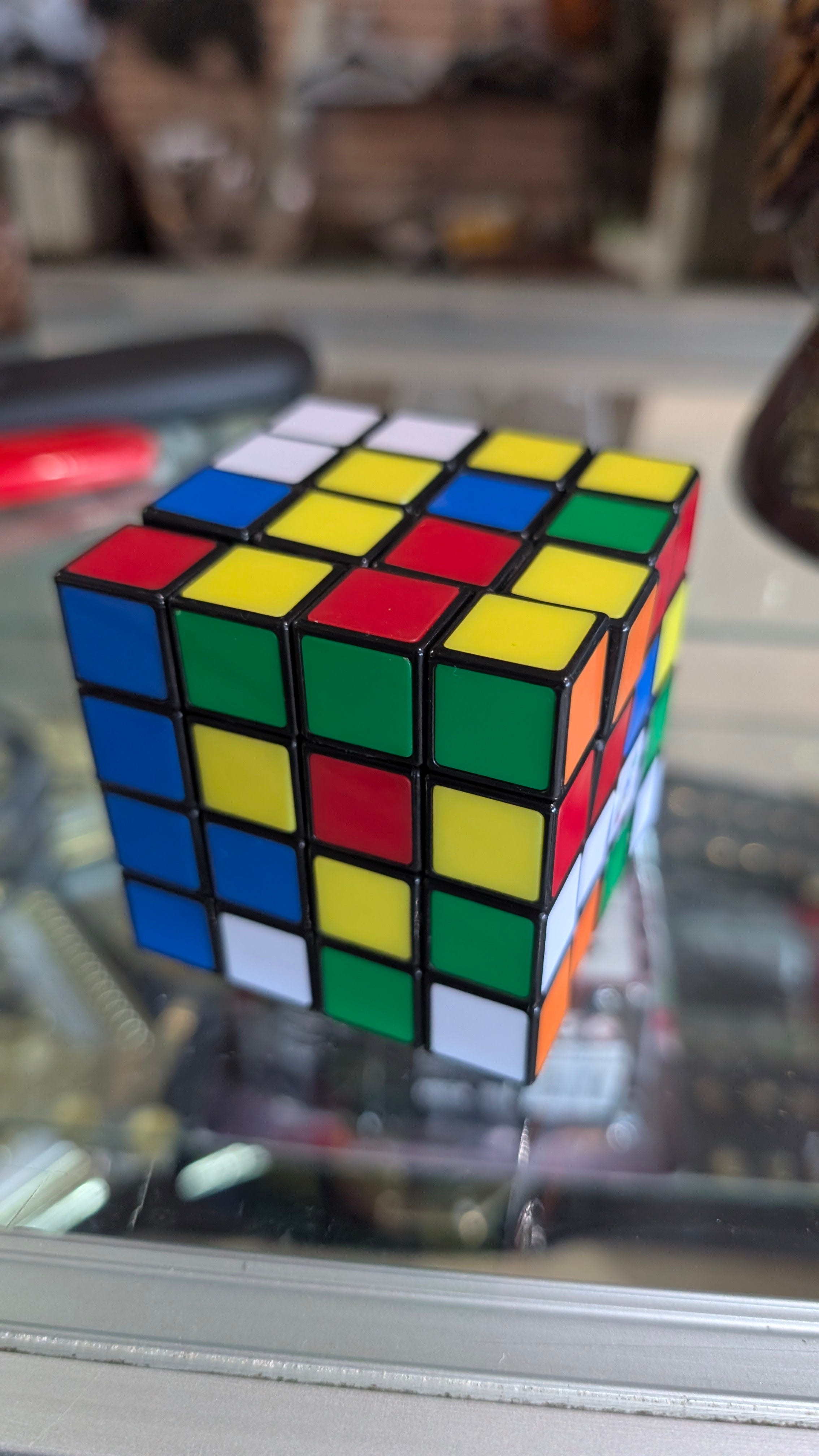 Rubiks Cube 4x4 Revenge Puzzle Classic Color Twist Brain Teaser Toy Collectible