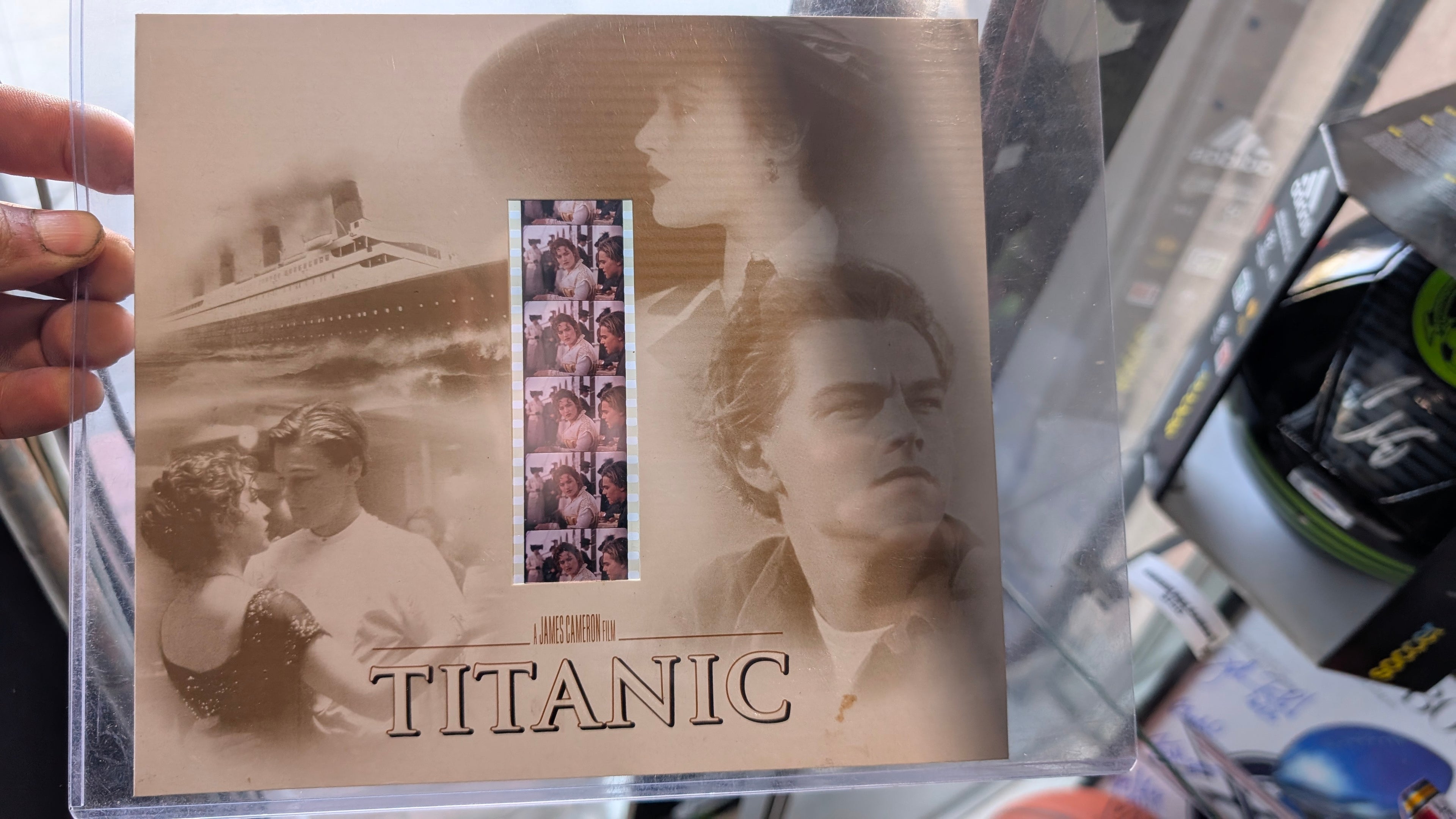 Titanic Movie Film Cell Collectible Display From James Cameron Classic Film