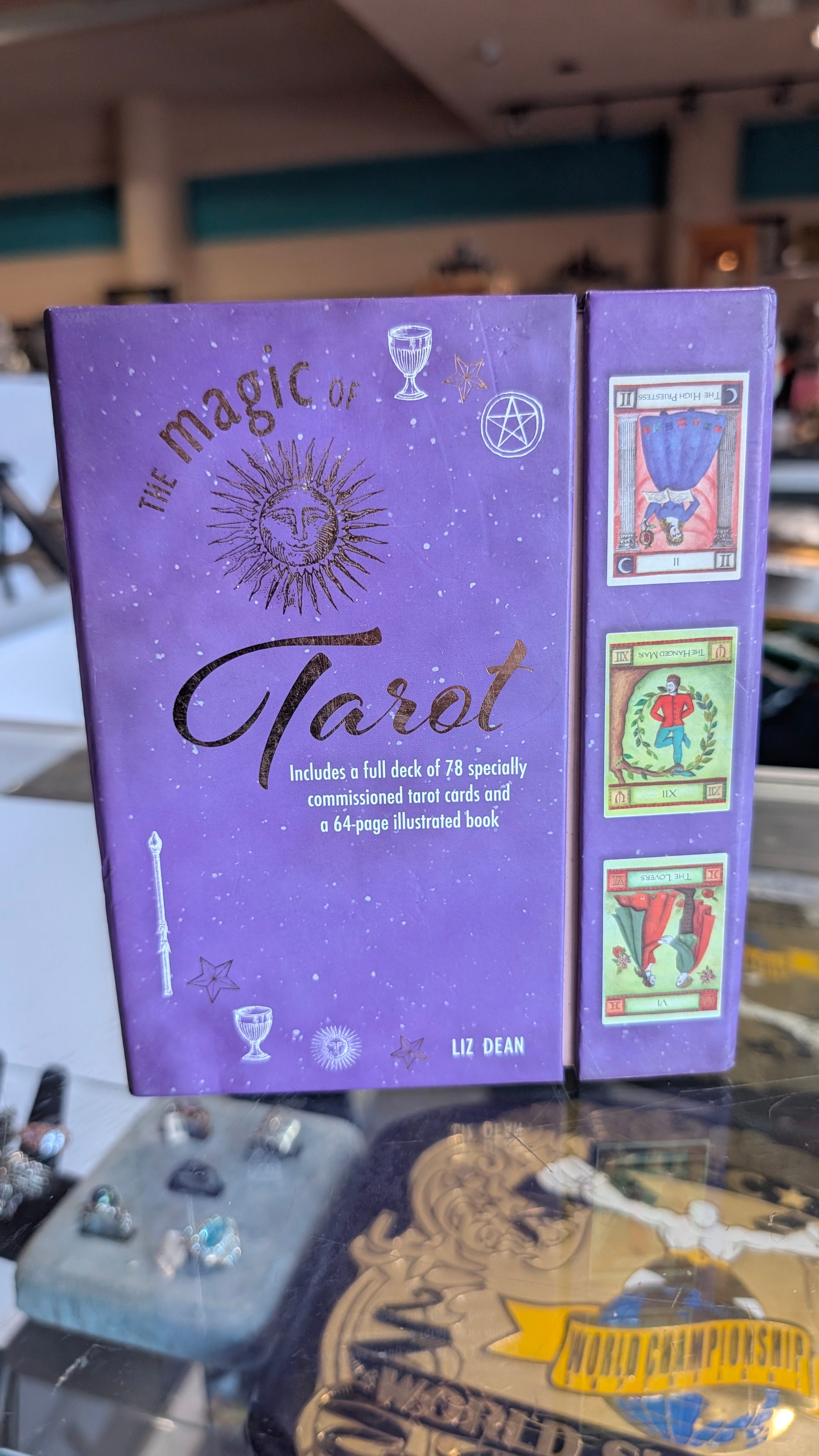 The Magic Of Tarot Liz Dean 78 Card Deck And Guidebook Boxed Set Illustrated