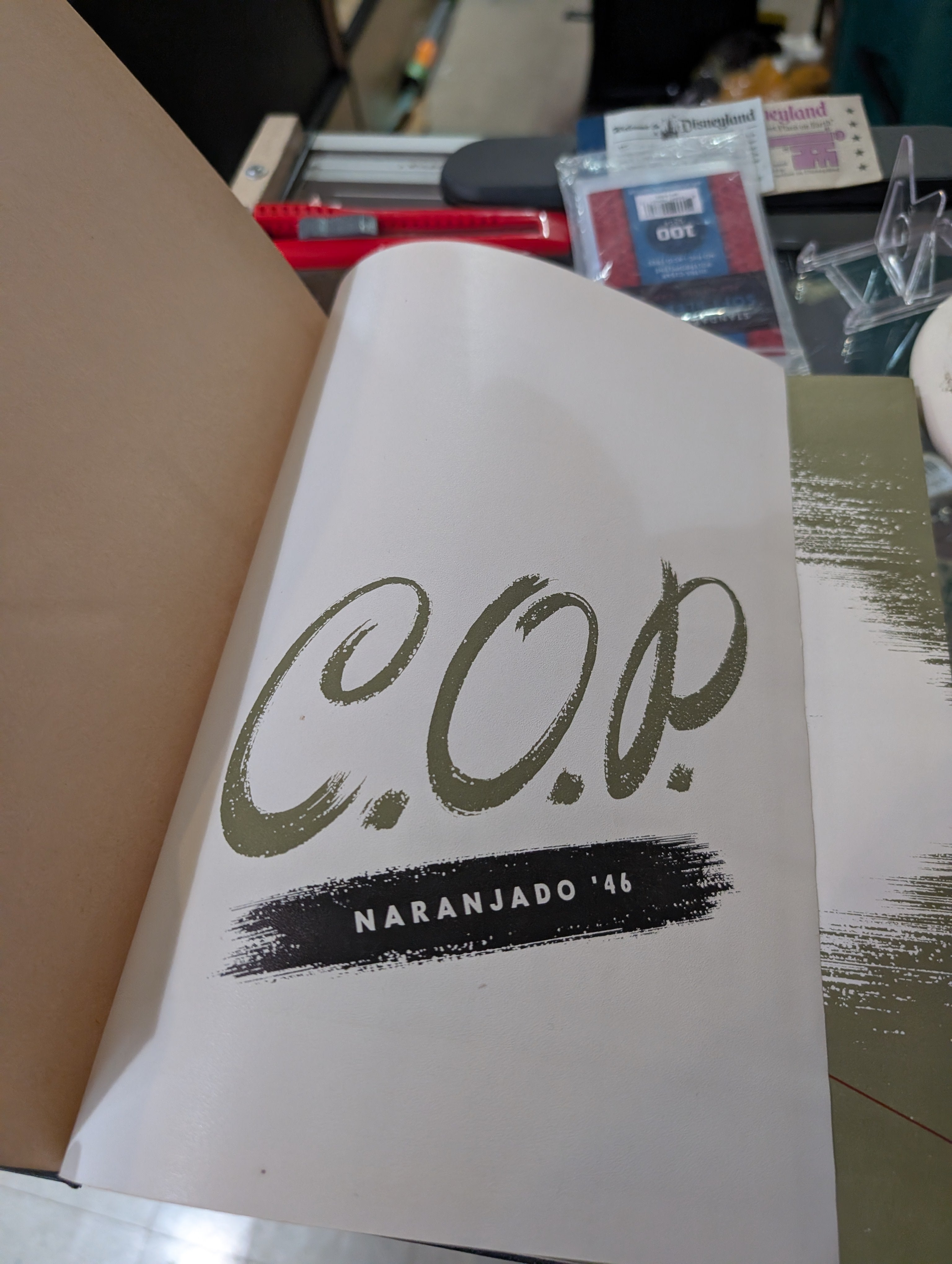 Vintage 1946 Naranjado COP Stockton Junior College Yearbook