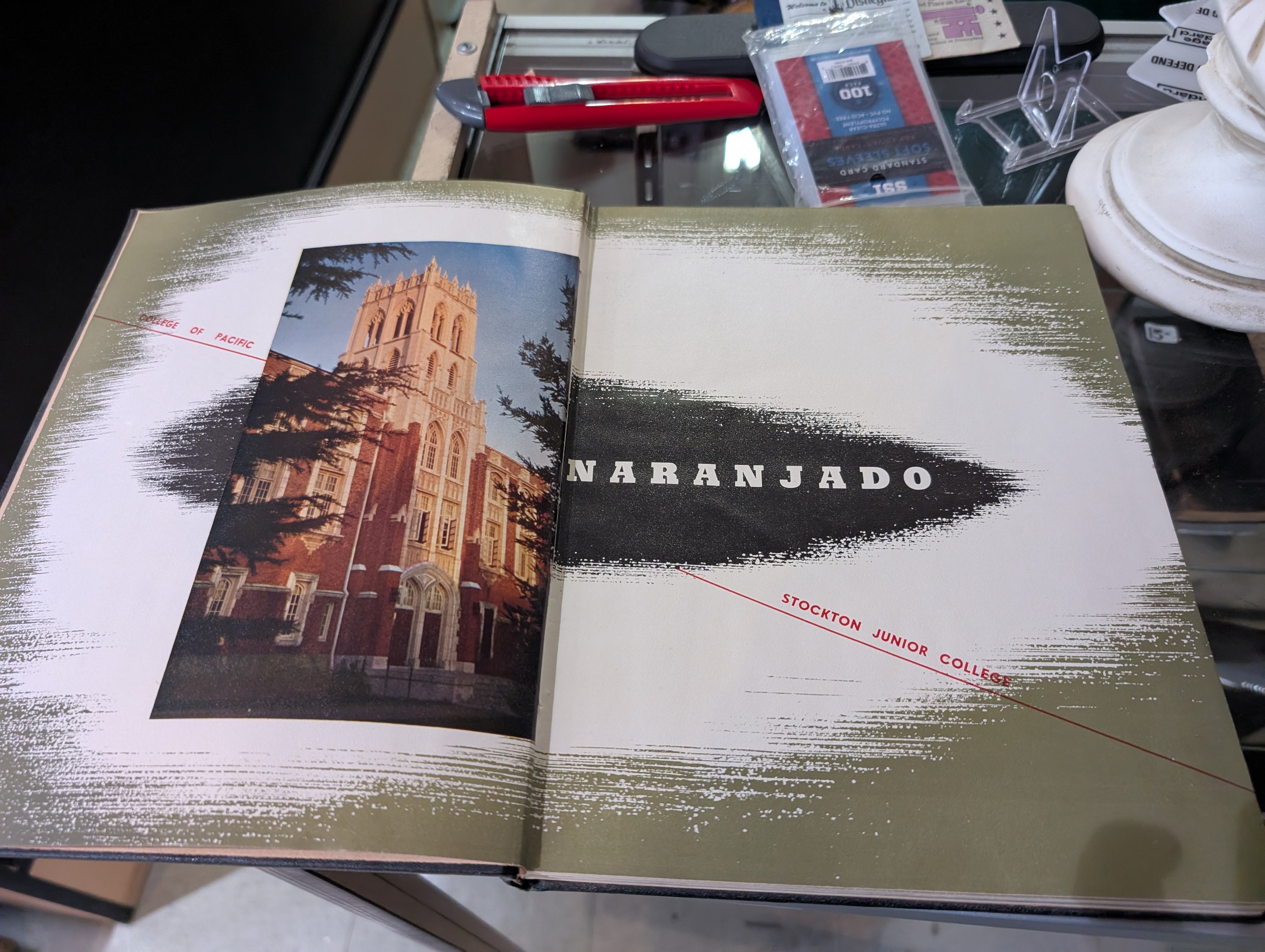 Vintage 1946 Naranjado COP Stockton Junior College Yearbook