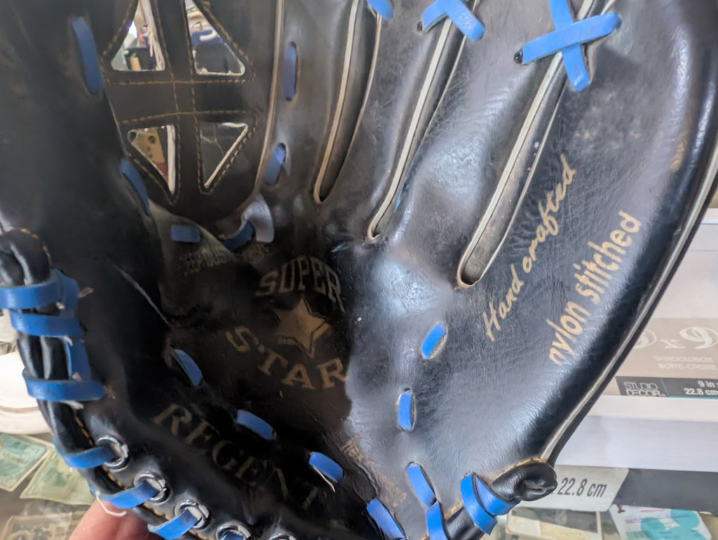 Regent Super Star Leather Baseball Glove Deep Cushion Pocket