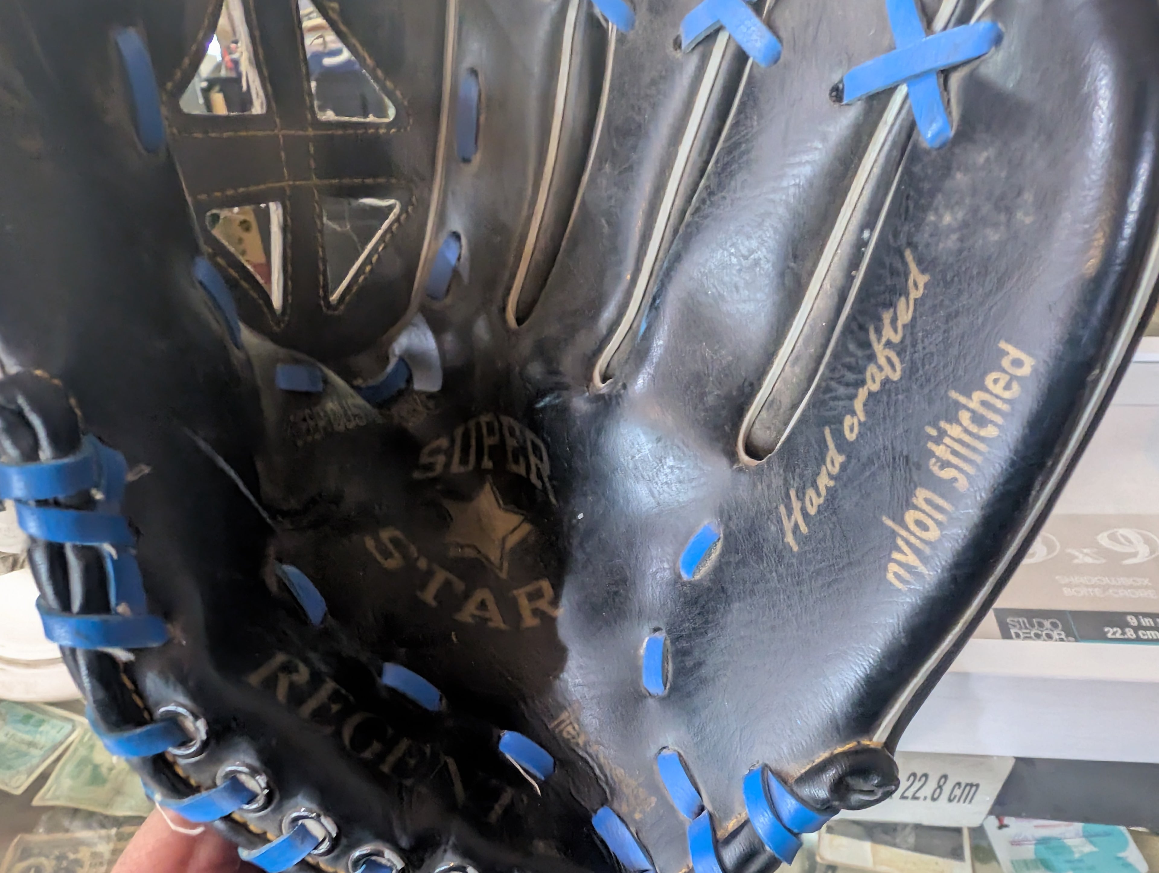 Regent Super Star Leather Baseball Glove Deep Cushion Pocket