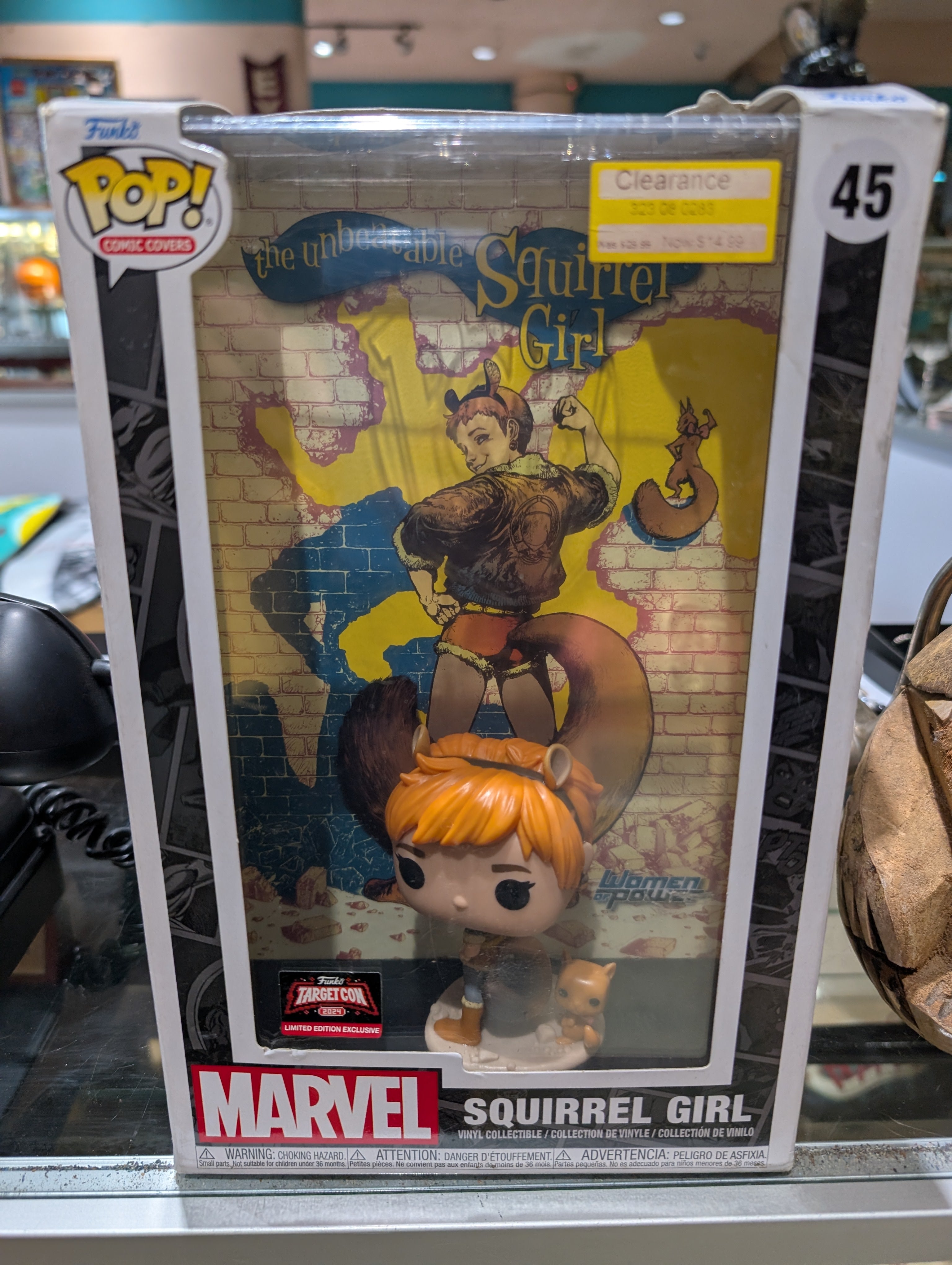 Funko Pop Comic Covers Marvel Squirrel Girl 45 TargetCon Exclusive