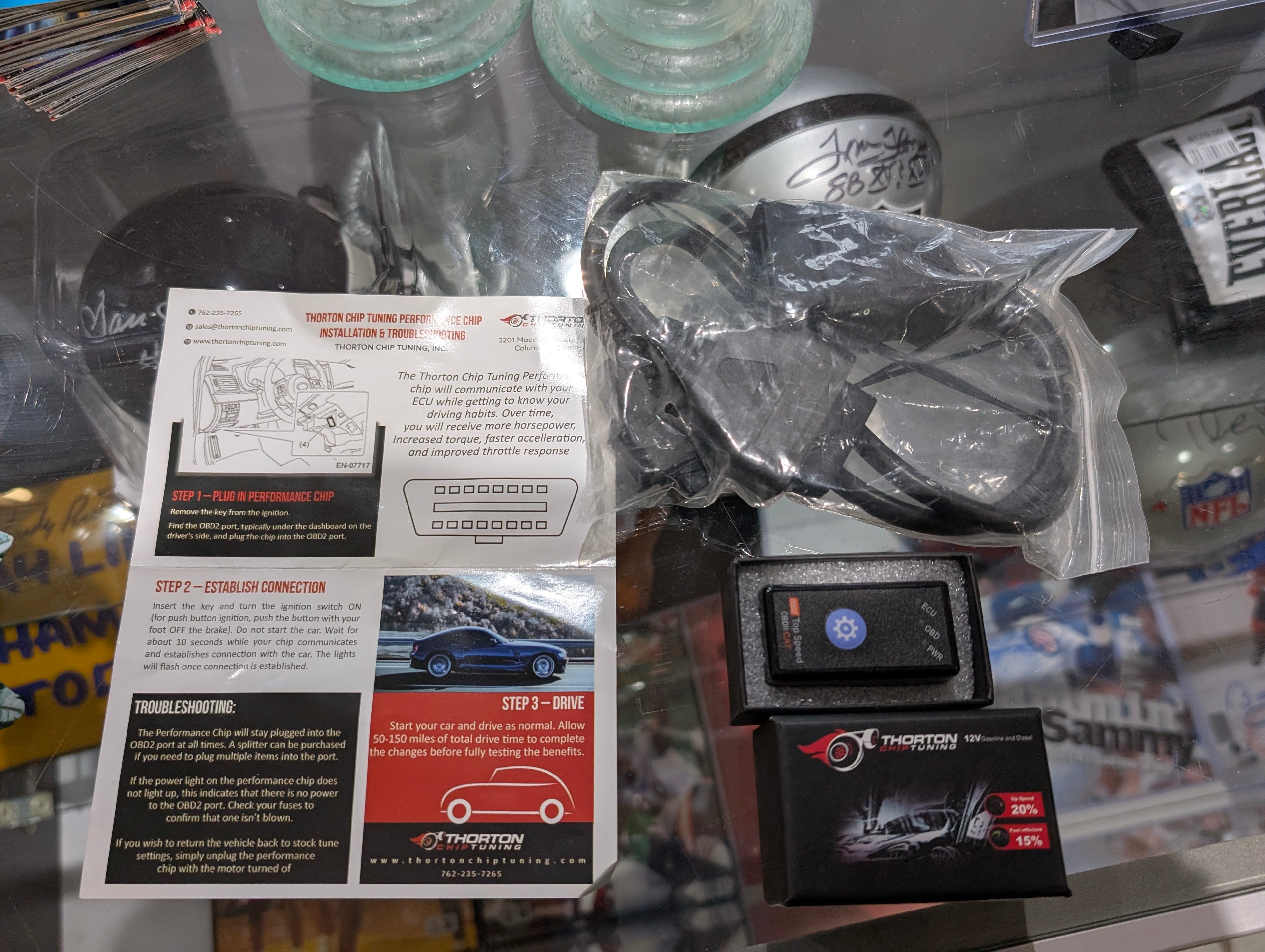 Thornton Chip Tuning OBD2 Performance Chip 12V Gas Diesel ECU Module