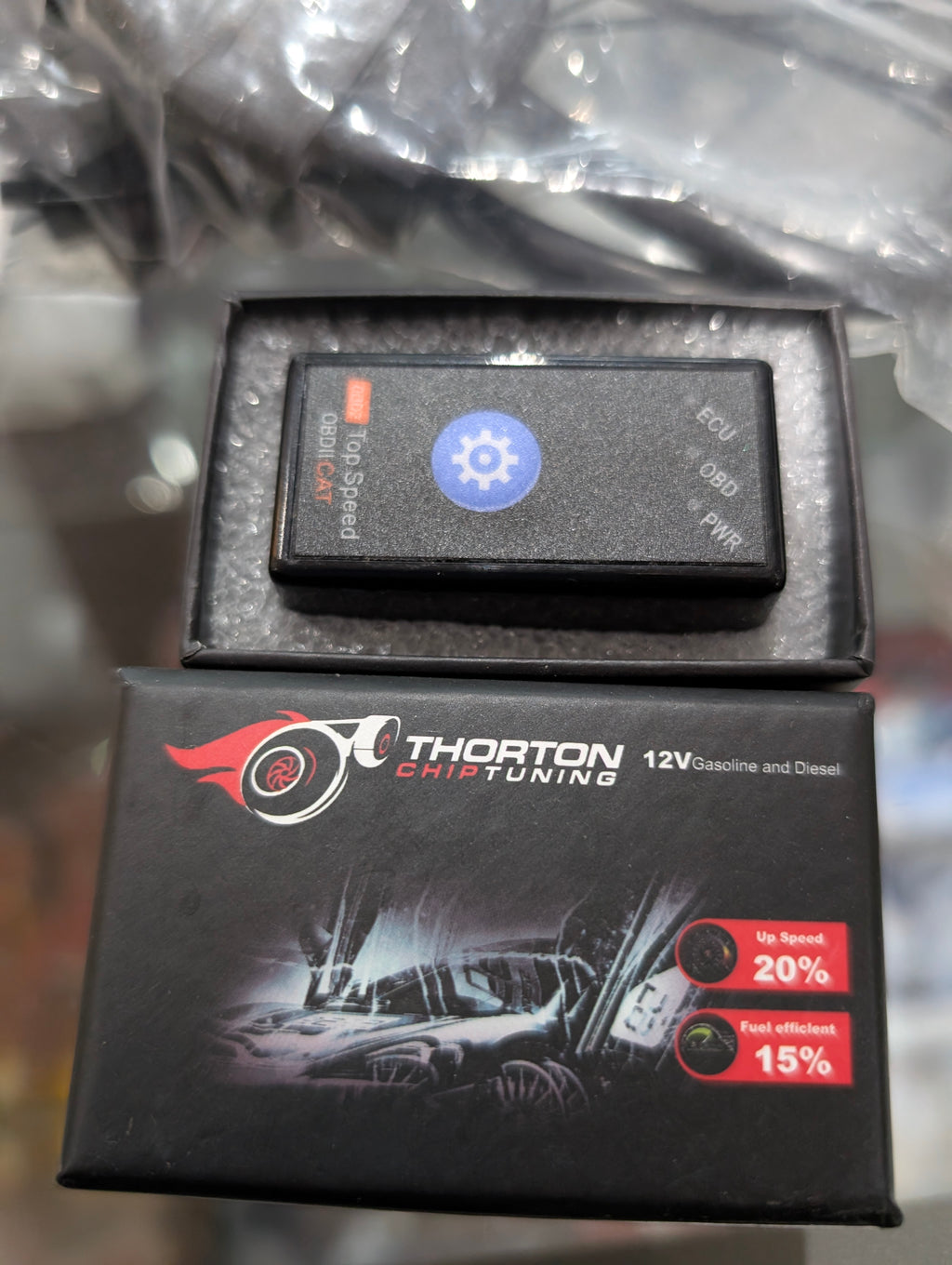 Thornton Chip Tuning OBD2 Performance Chip 12V Gas Diesel ECU Module