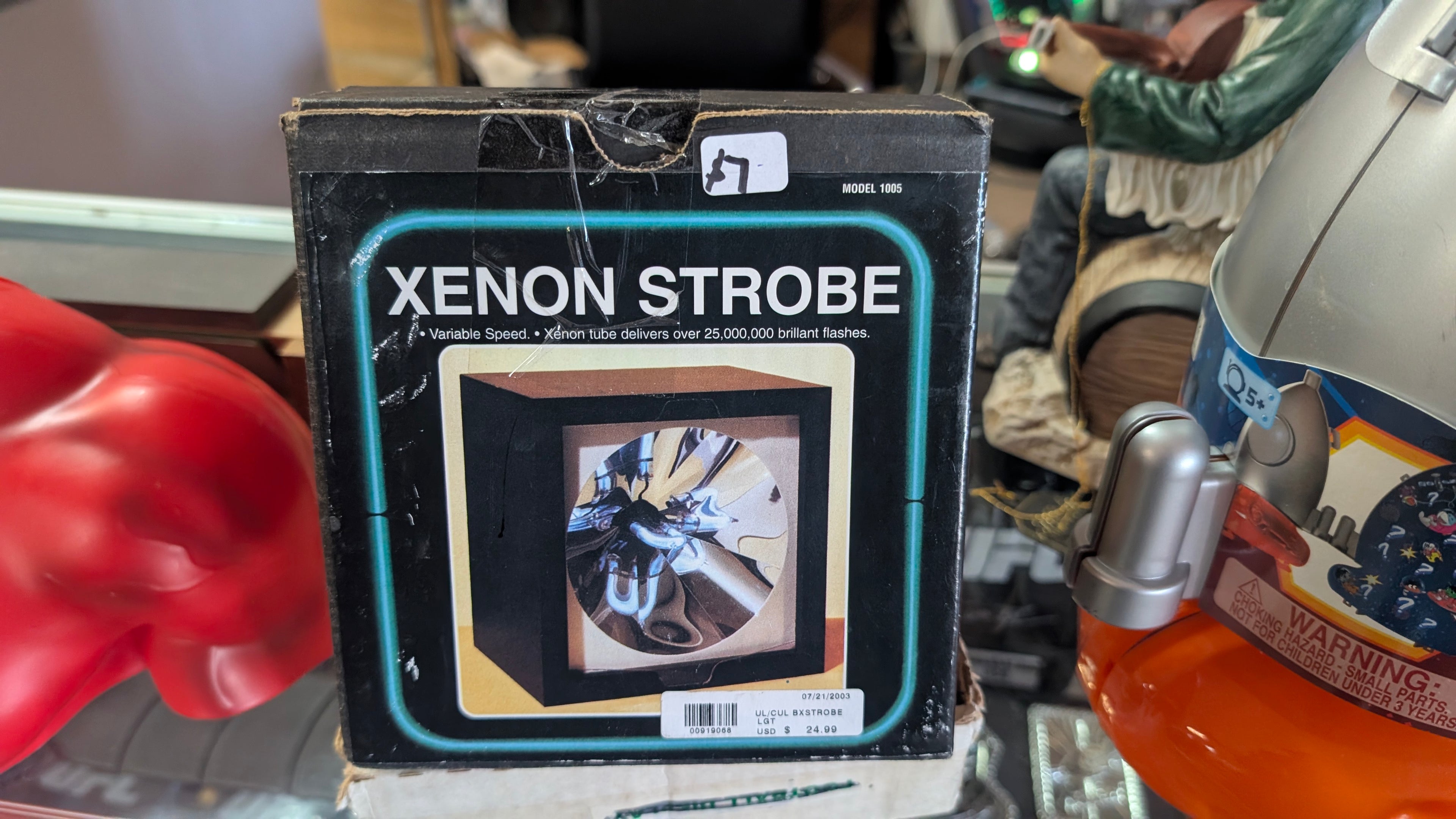 Vintage Xenon Strobe Model 1005 Variable Speed Light Display Unit