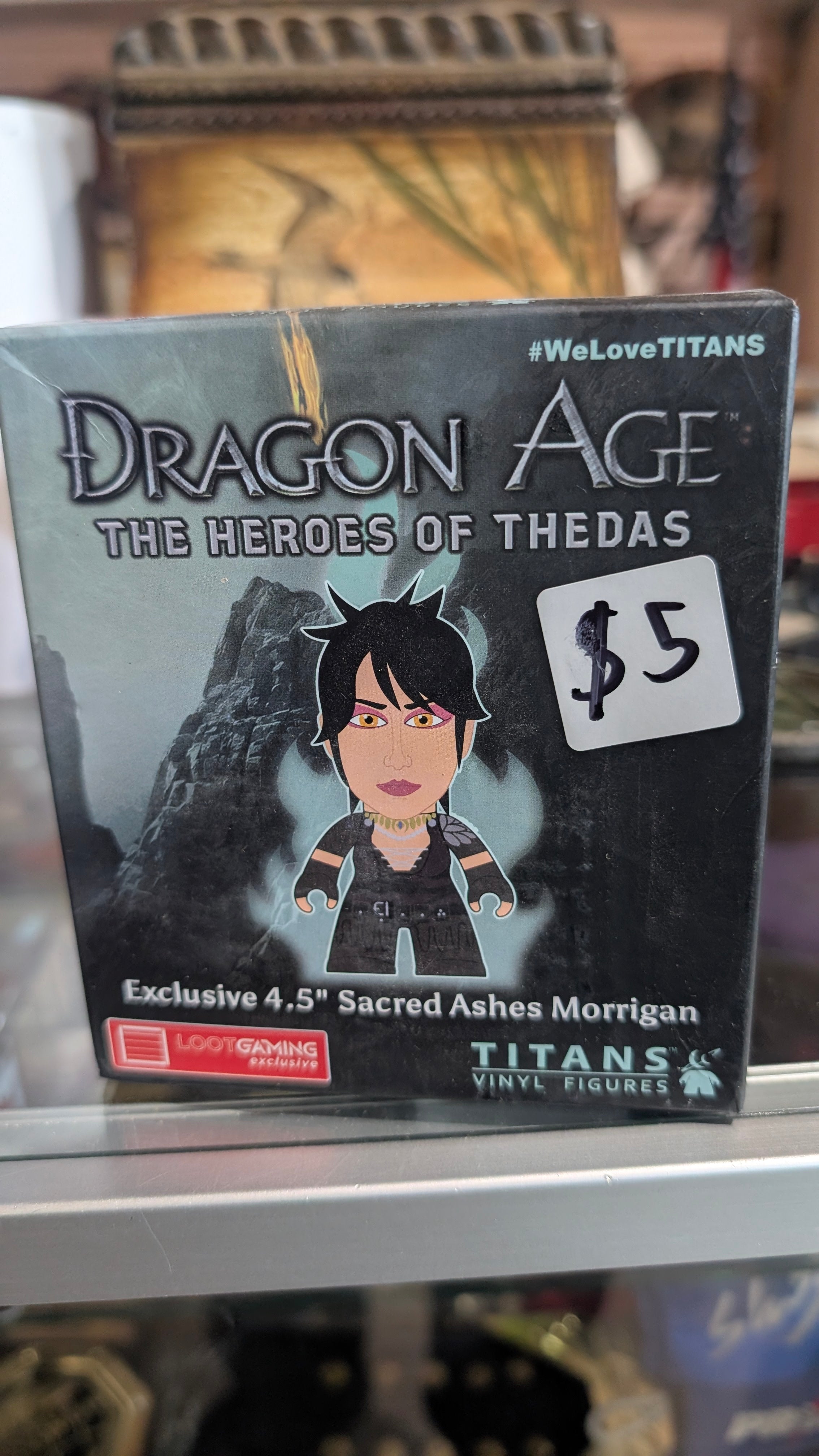 Dragon Age Morrigan Titans Vinyl Figure Sacred Ashes Exclusive