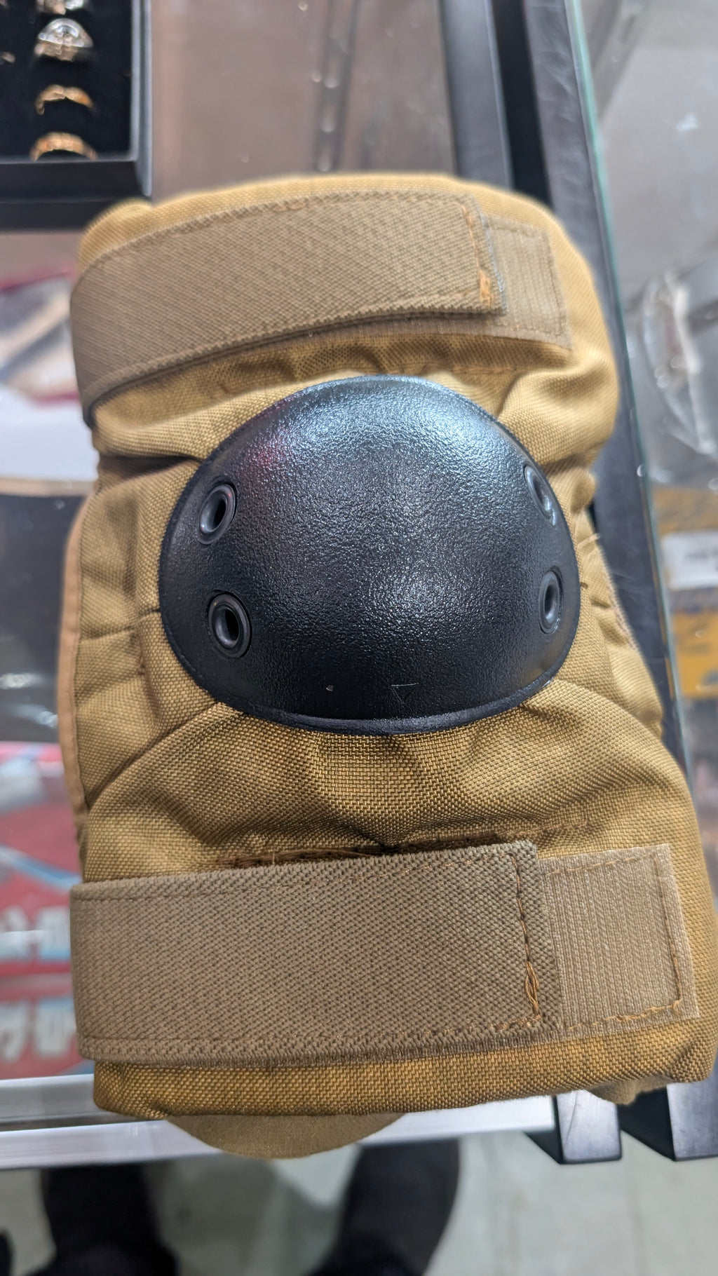 Tactical Elbow Pads Coyote Brown Adjustable Protective Gear Pair