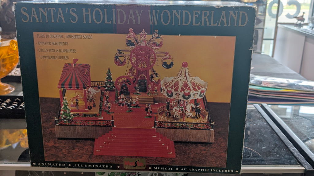 Maisto Santas Holiday Wonderland Animated Musical Display Needs Fuse Replacement to power on