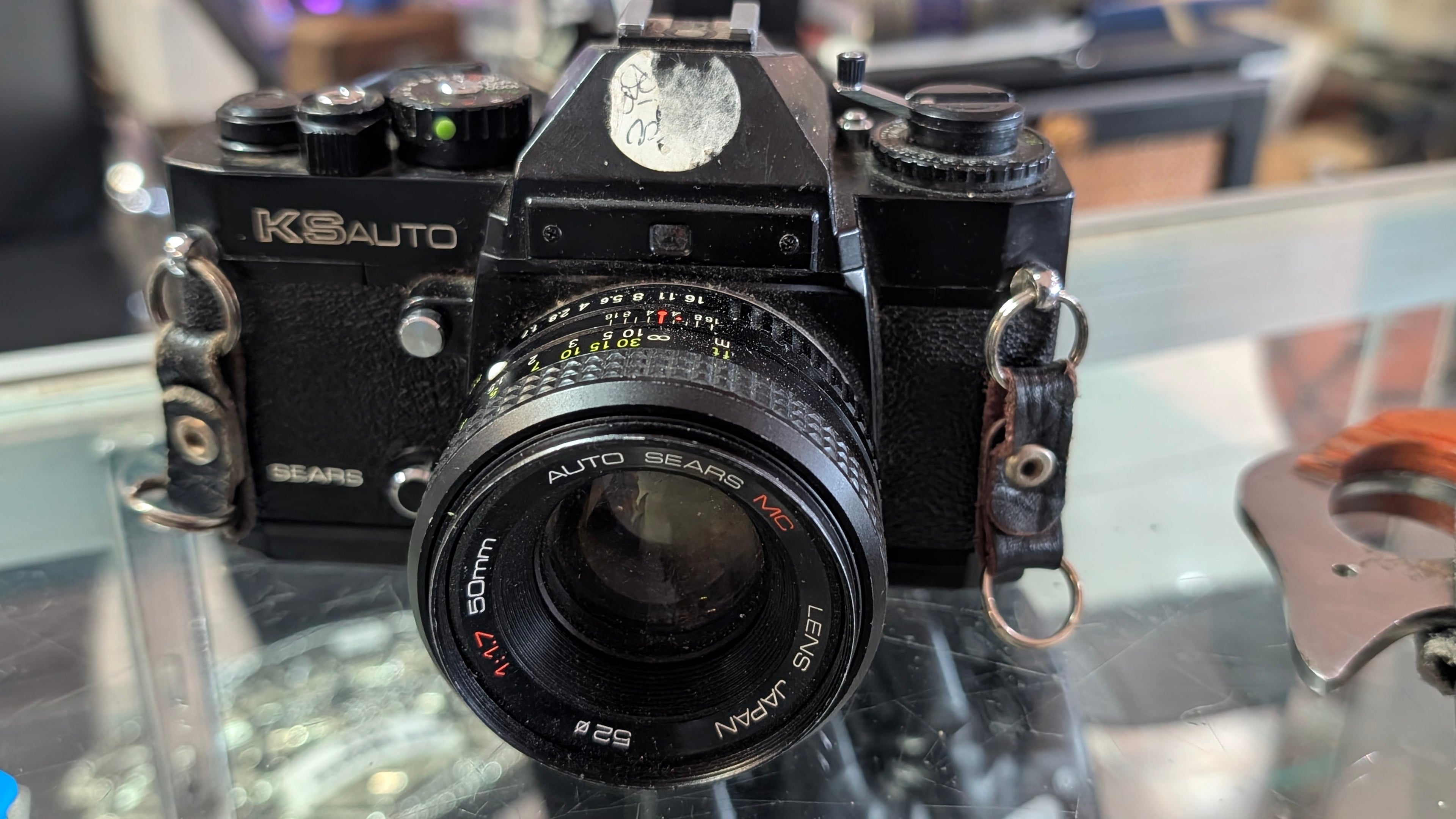 Vintage Sears KS Auto 35mm SLR Film Camera 50mm F17 Lens Japan