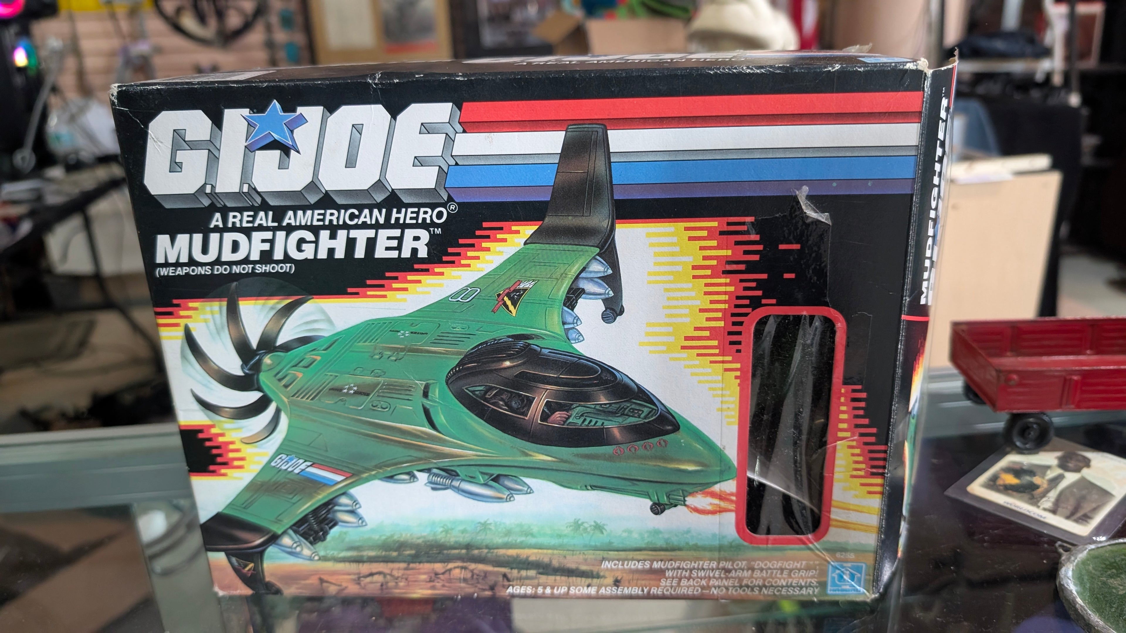 Vintage GI Joe Mudfighter Vehicle 1984 A Real American Hero Boxed