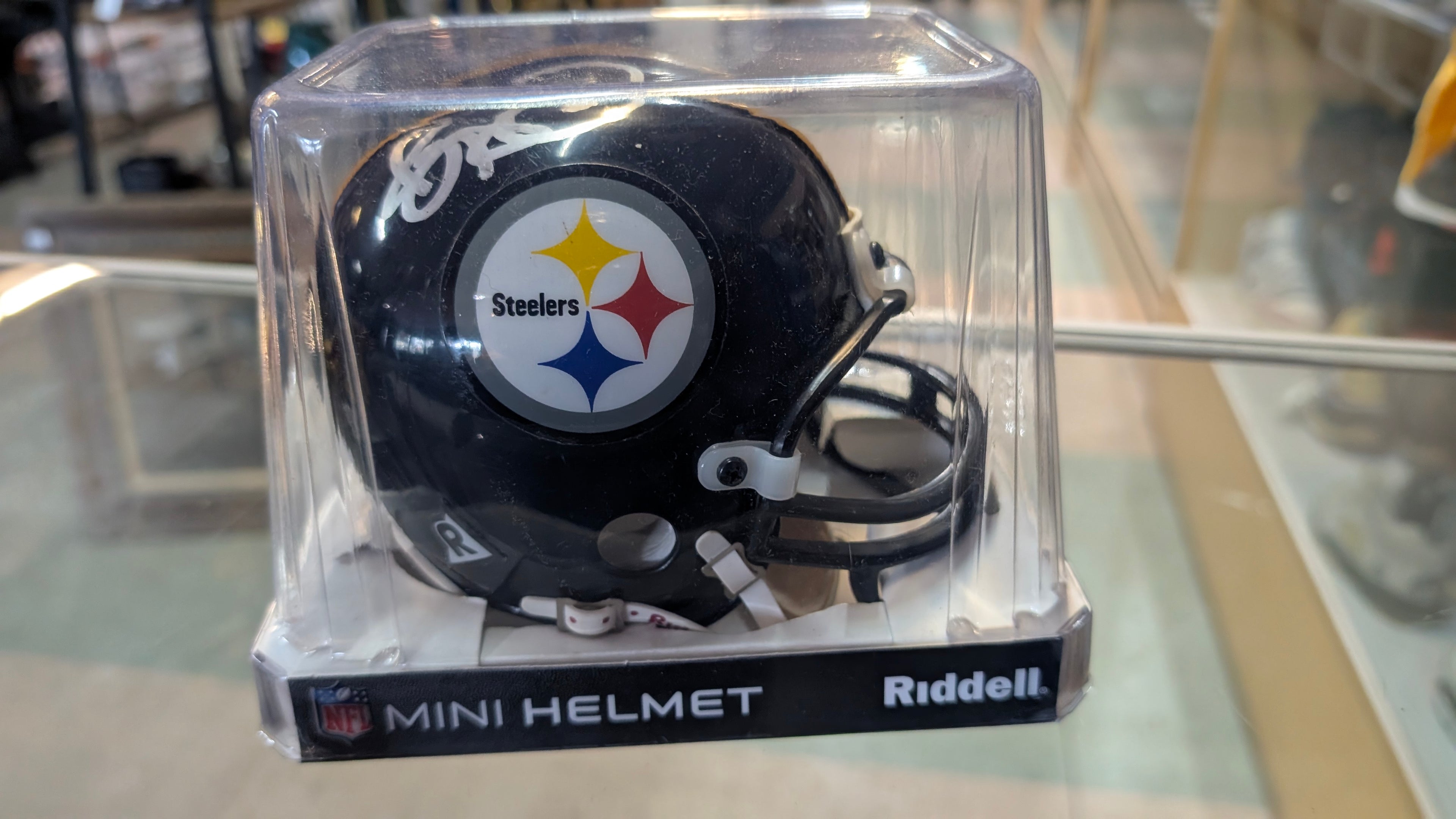 Jerome Bettis Signed Riddell Steelers NFL Mini Helmet PSA DNA AB29319