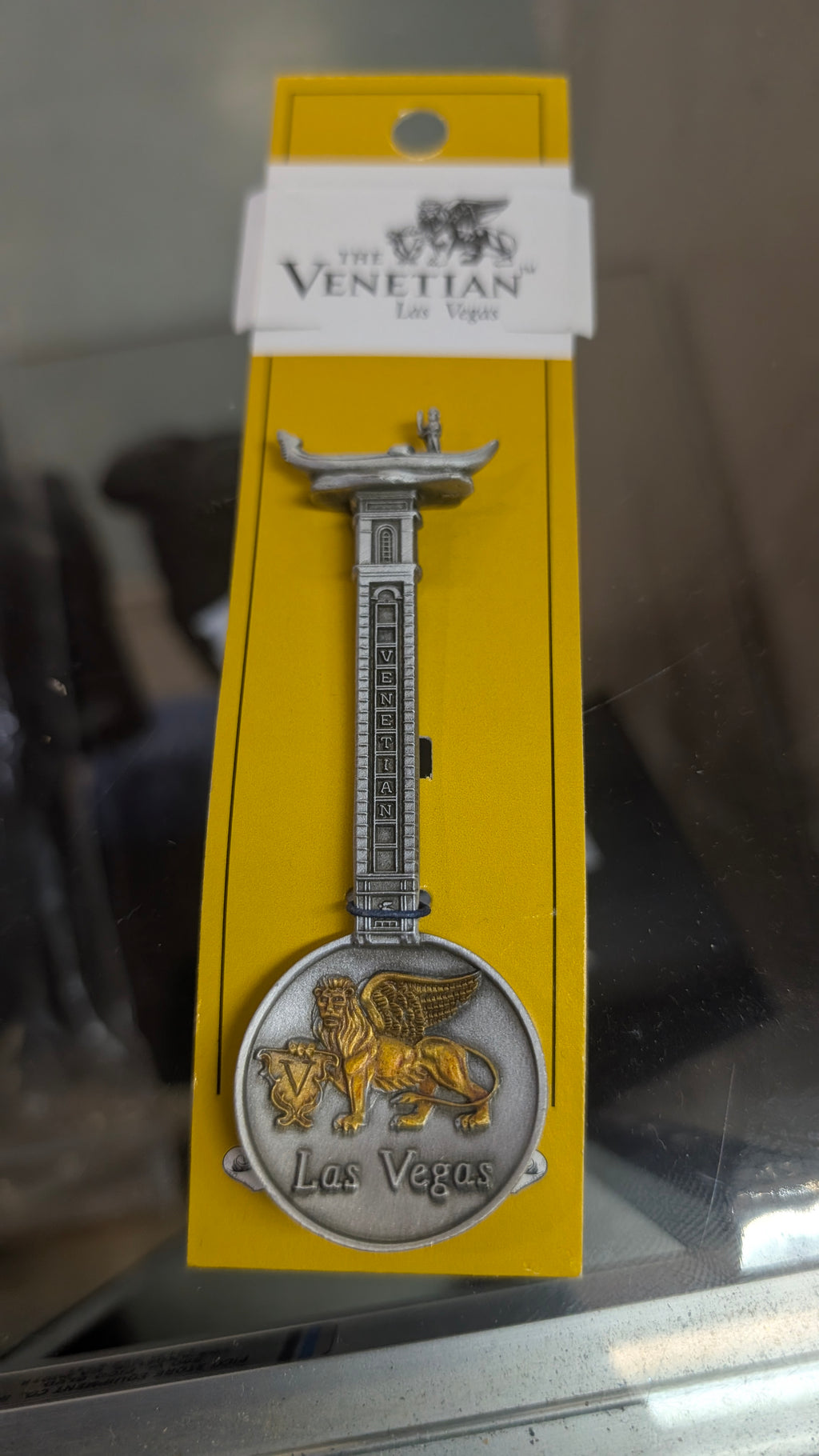 The Venetian Las Vegas Winged Lion Souvenir Metal Bottle Opener
