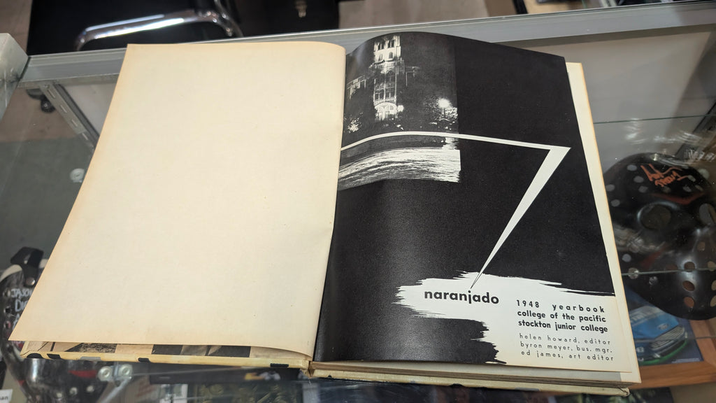 Vintage 1948 Naranjado Yearbook College Of The Pacific Stockton Junior