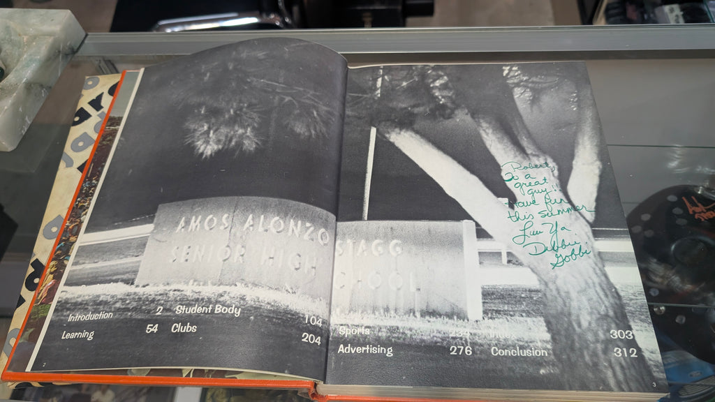 Vintage 1969 Archon Yearbook Amos Alonzo Stagg High School Stockton CA