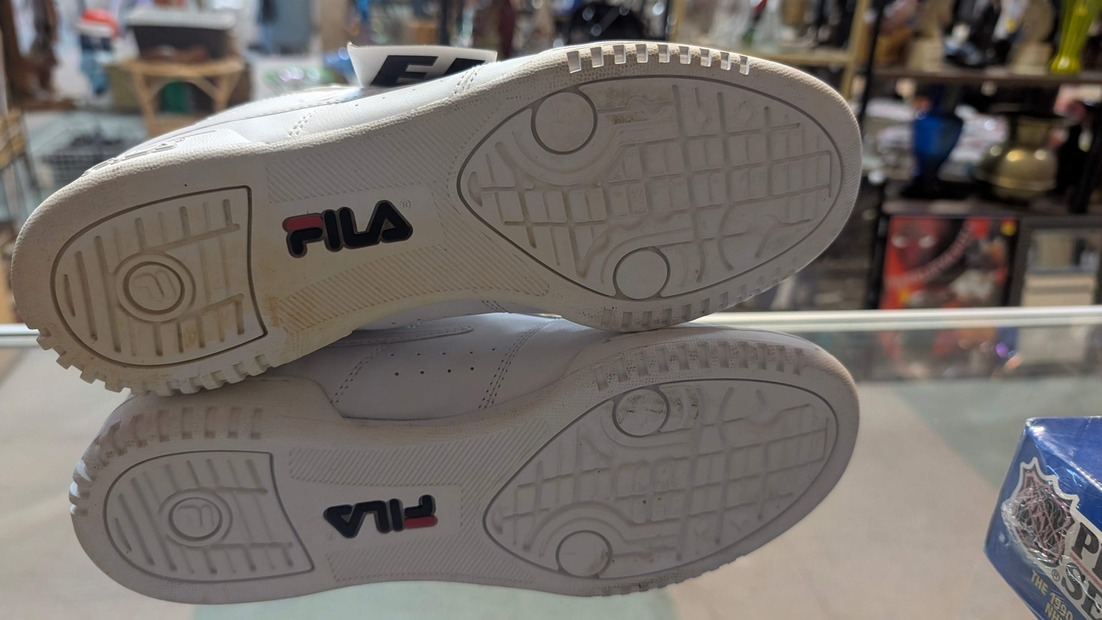 Fila FX100 Mid White High Top Sneakers Size 9.5 Mens Athletic Shoes