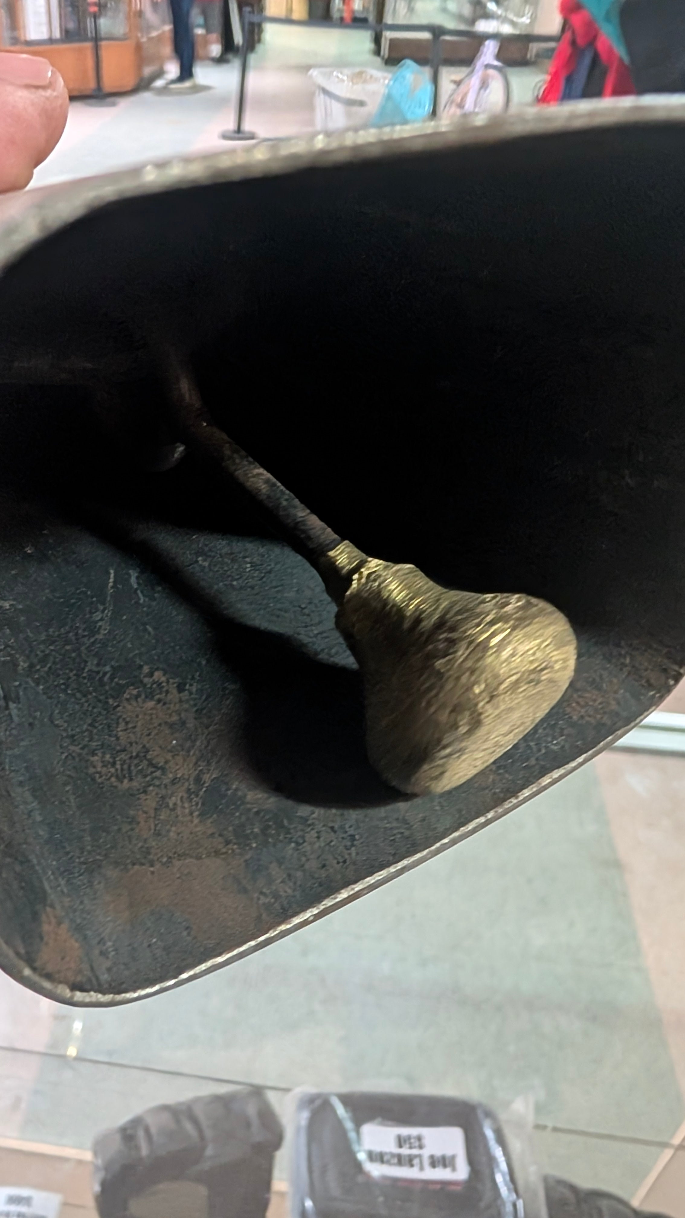 Vintage Cowbell With Clapper Rustic Farm Bell Metal Decor Collectible