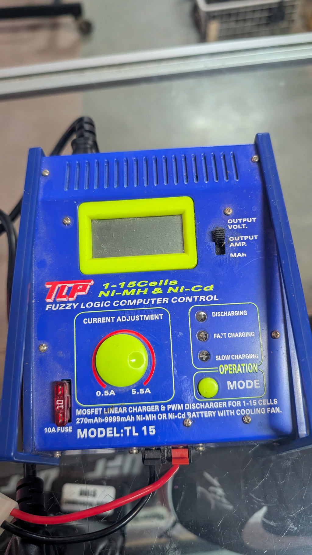 TLP TL 15 Ni MH Ni Cd Battery Charger Discharger 1 15 Cells 80W
