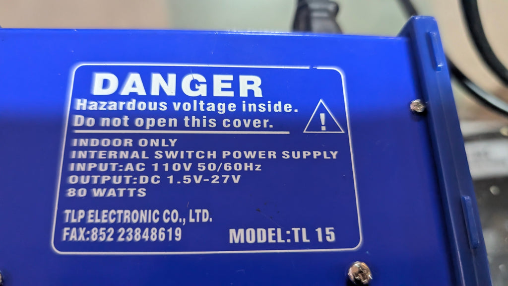 TLP TL 15 Ni MH Ni Cd Battery Charger Discharger 1 15 Cells 80W