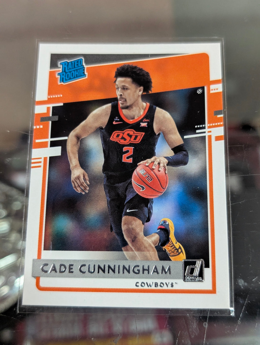 2021 Panini Chronicles Donruss Rated Rookie Cade Cunningham No 26 OSU