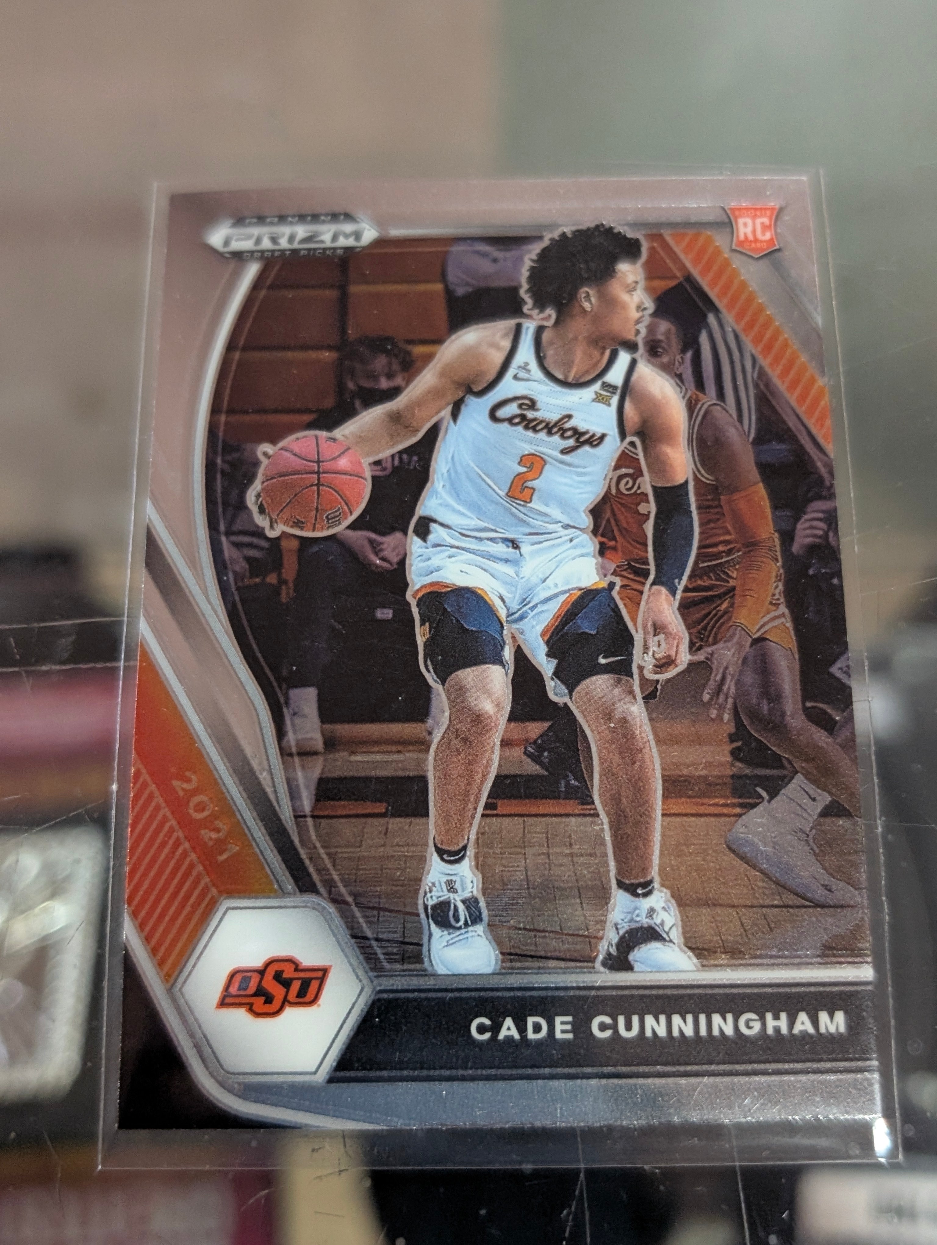2021 Panini Prizm Draft Picks Cade Cunningham RC No 1 OSU Cowboys