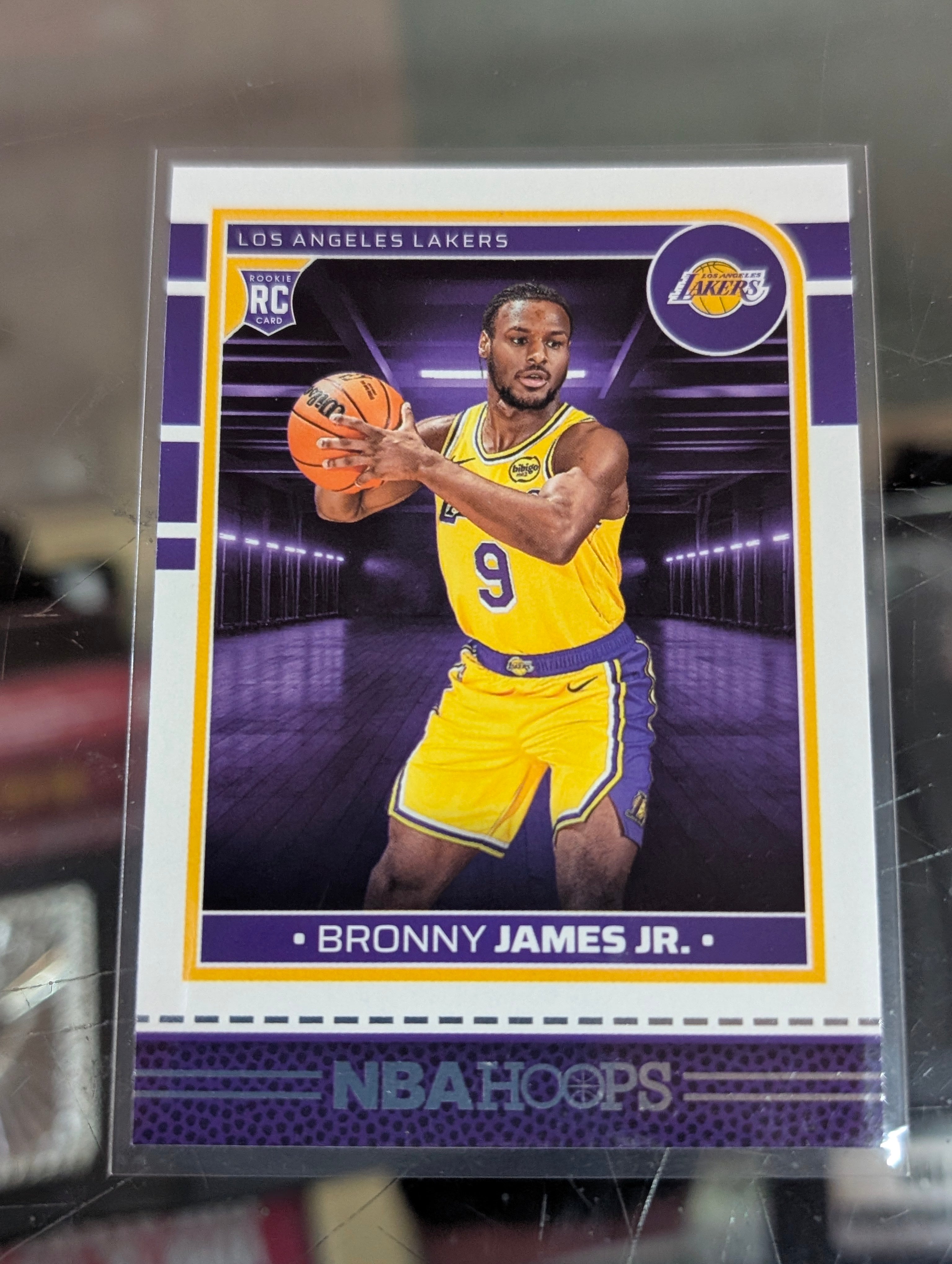 2024-25 Panini NBA Hoops Bronny James Jr RC No 280 Lakers Rookie