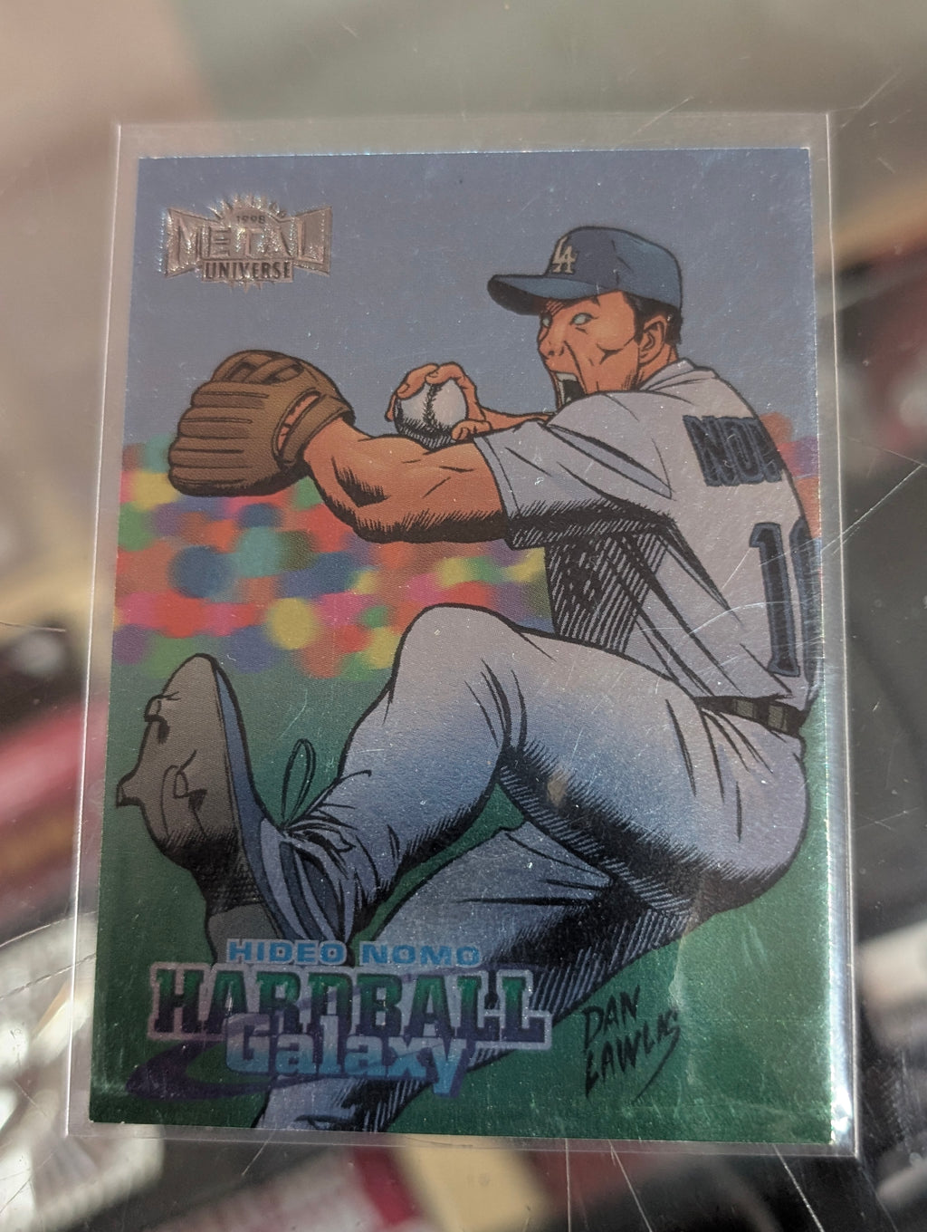 1998 Metal Universe Hardball Galaxy Hideo Nomo No 211 Dodgers